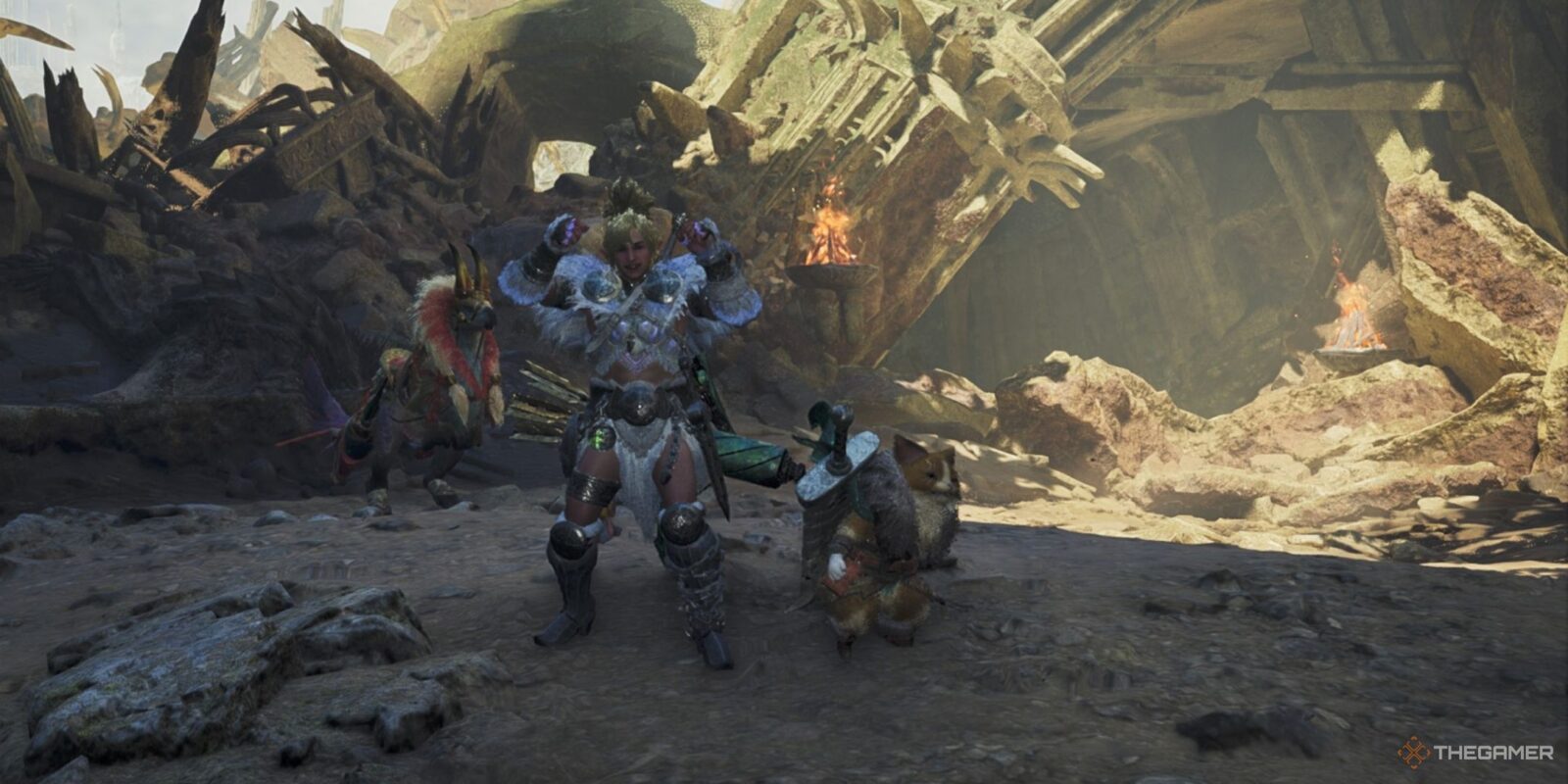 How To Unlock The Plunderang Palico Skill In Monster Hunter Wilds