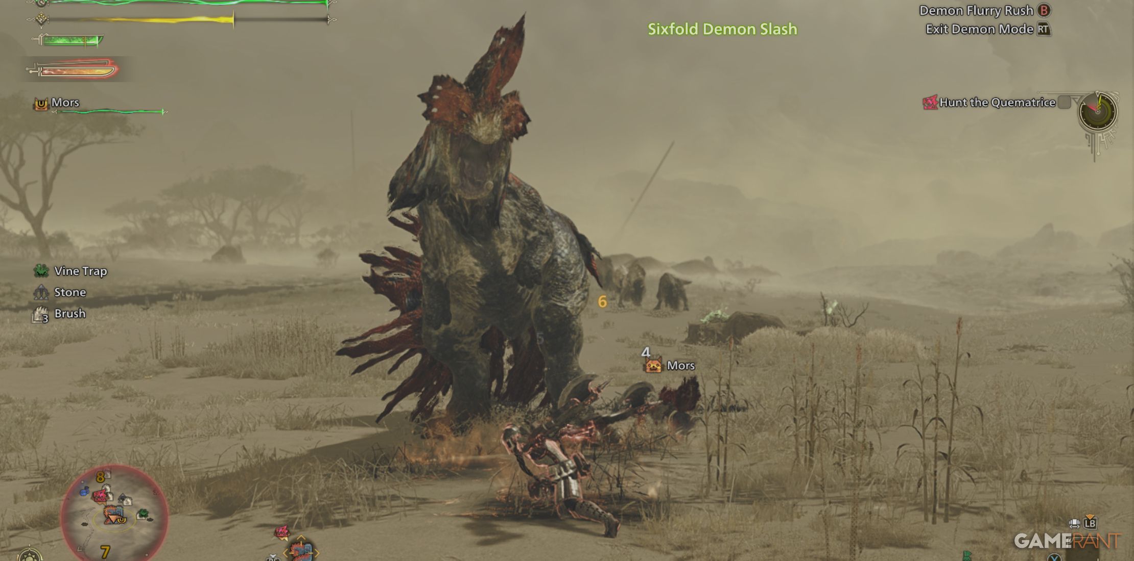 Poor stamina management in Monster Hunter Wilds leaves hunters vulnerable to monster attacks