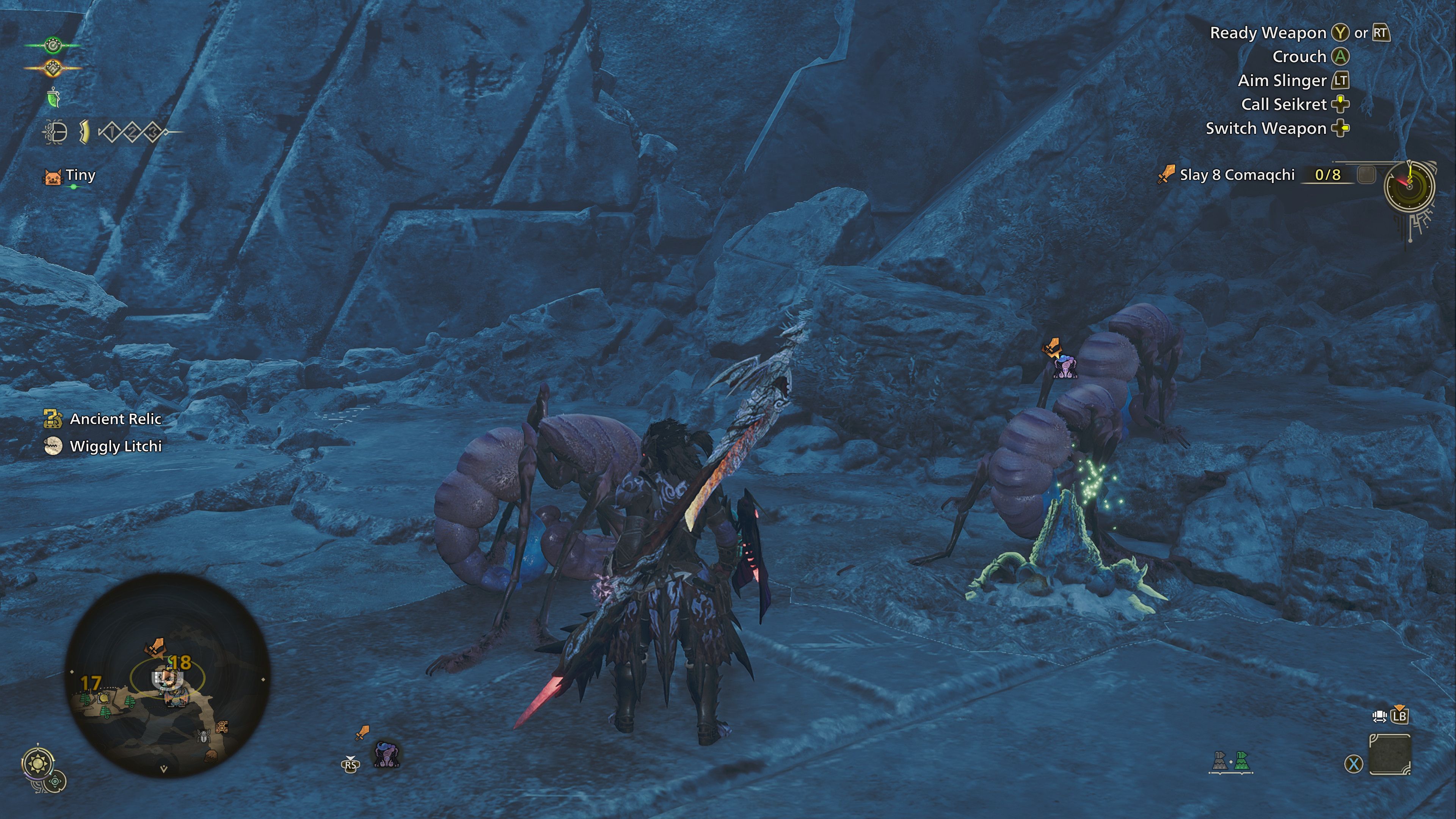 monster hunter wilds comaqchi carapace farm