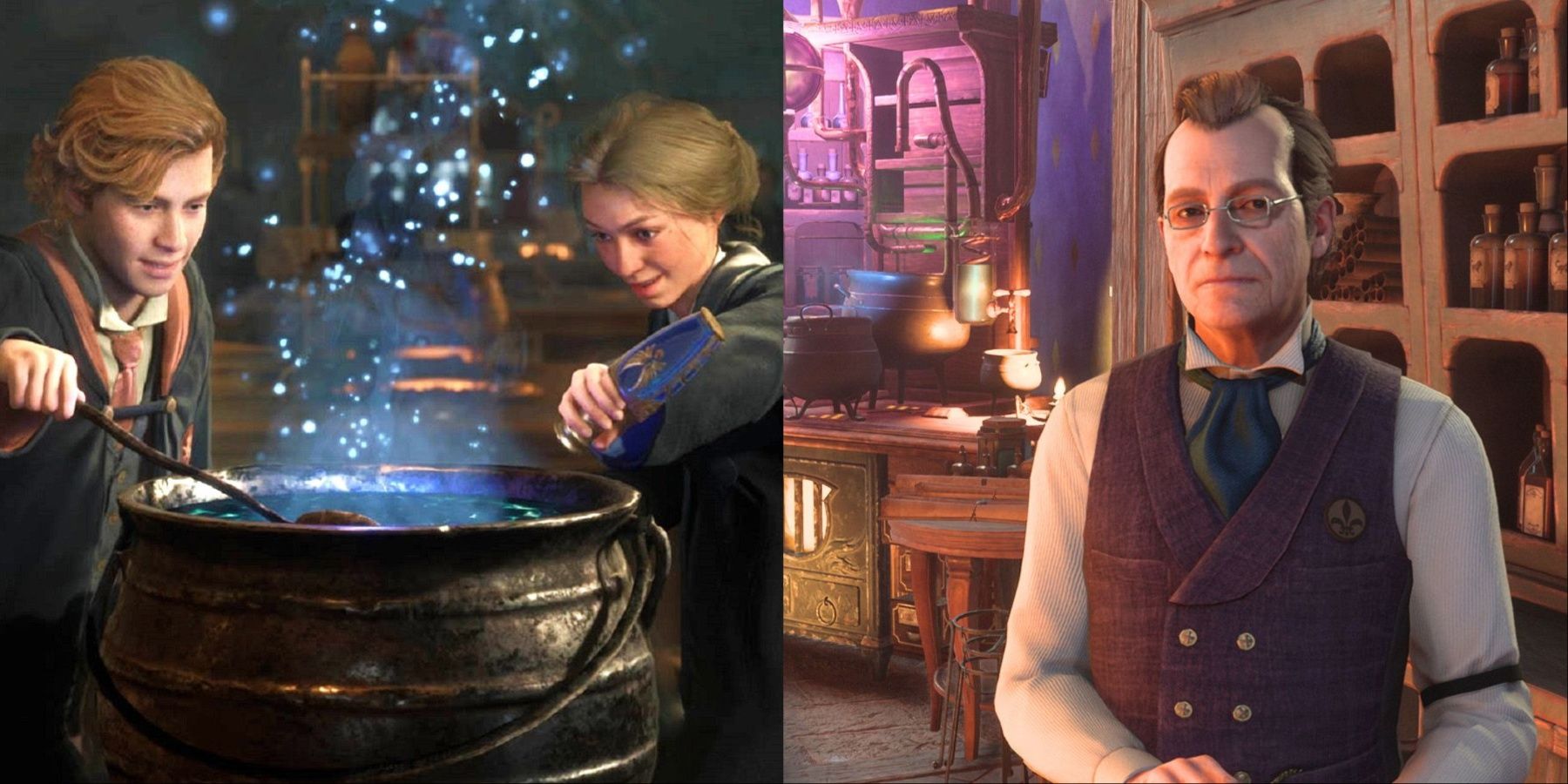 hogwarts legacy potions making and j pippins potions 
