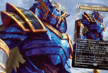 How To Play Hashaton, Scarab's Fist Commander Deck In Magic: The Gathering