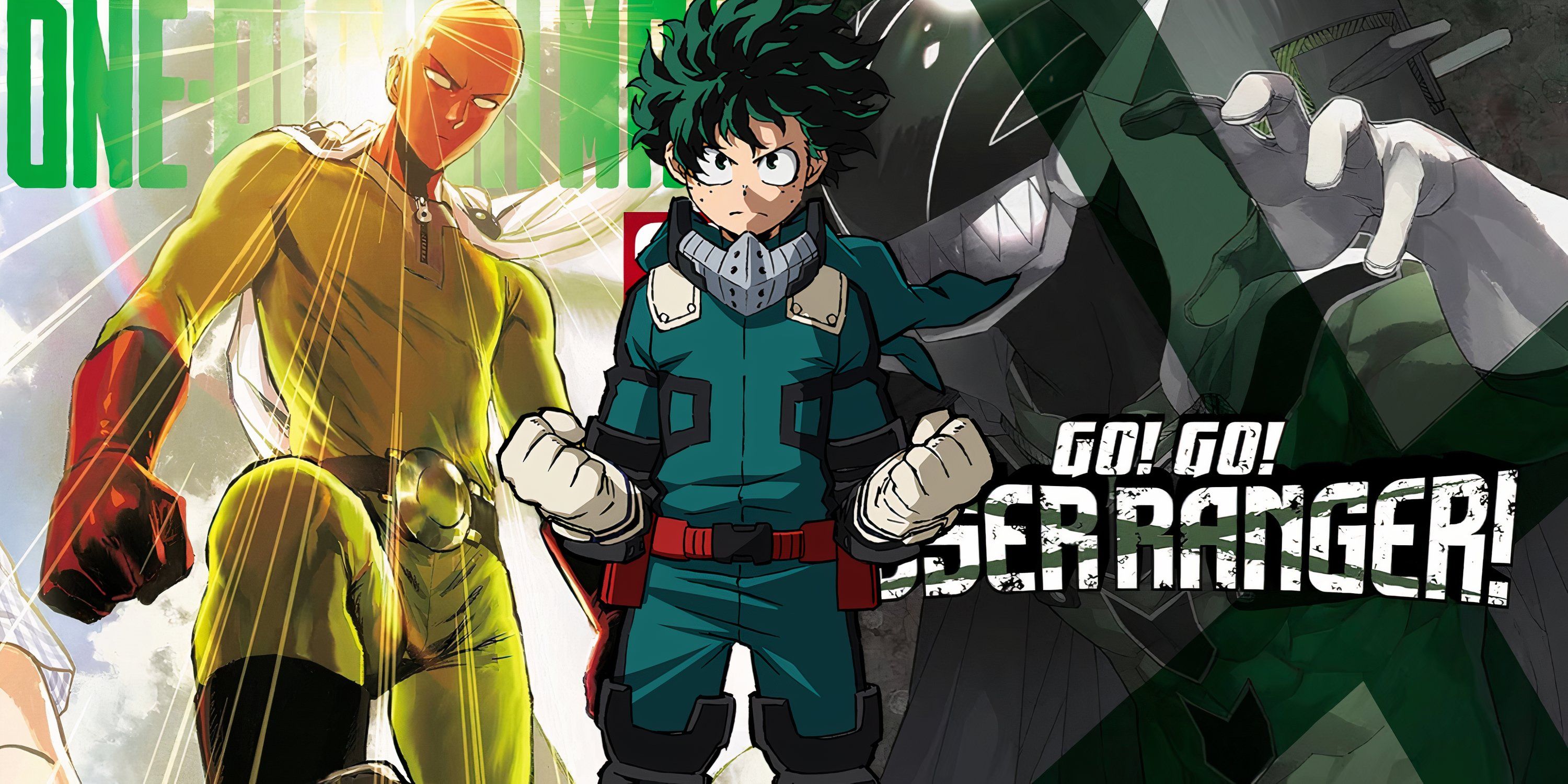 Best Superhero Manga, Ranked Saitama Deku - Featured