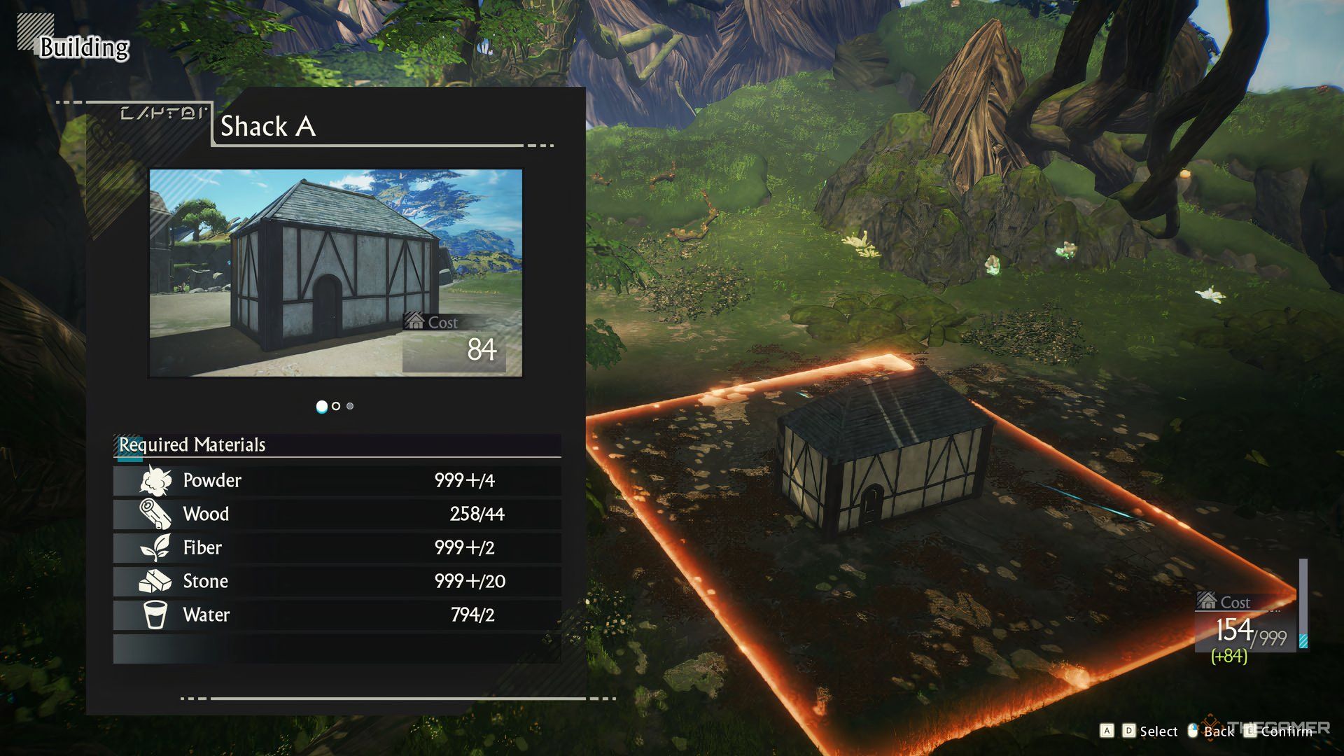 Building a shack in Atelier Yumia: The Alchemist Of Memories & The Envisioned Land.