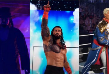 Highest Rated Male Wrestlers in WWE 2K25