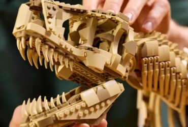 Get To Work On Lego's Recently Revealed Jurassic Park T-Rex Skeleton Set, It's Available Now