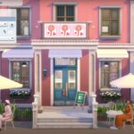 A shop in The Sims 4 Businesses and Hobbies