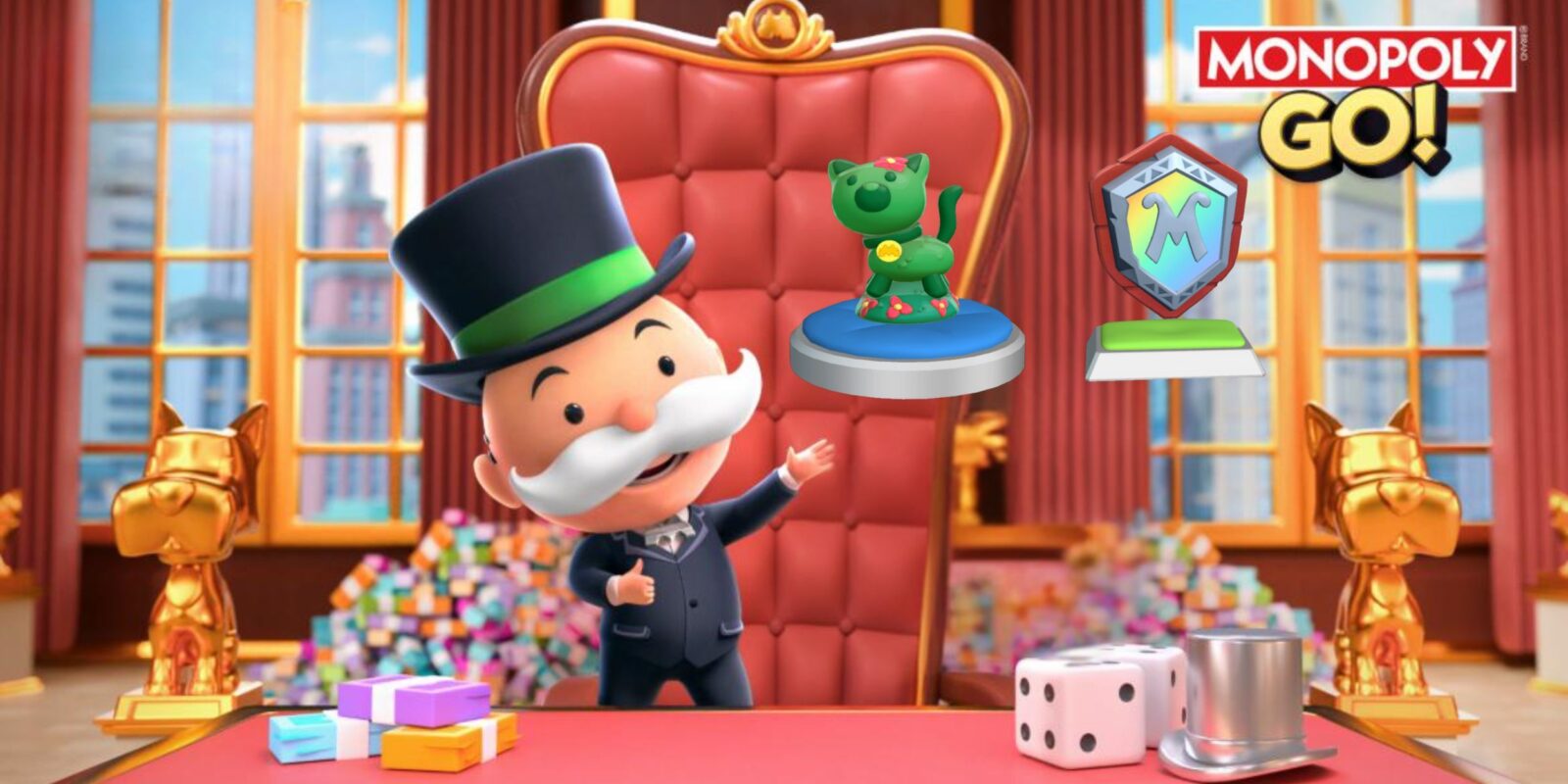 How to Get Rainbow Rune Shield & Garden Cat Token in Monopoly GO