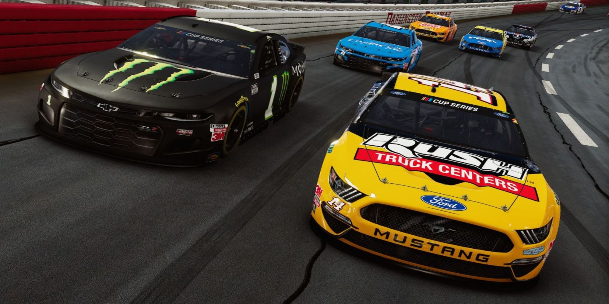 Nascar Heat 5 Chevrolet Impala and Ford Mustang