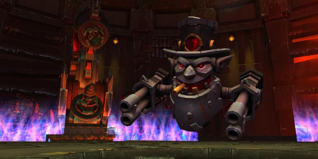 A large mechanical Goblin mount is shown.