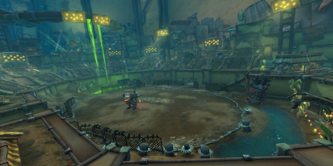 A new PVP arena is shown. It is Goblin themed.