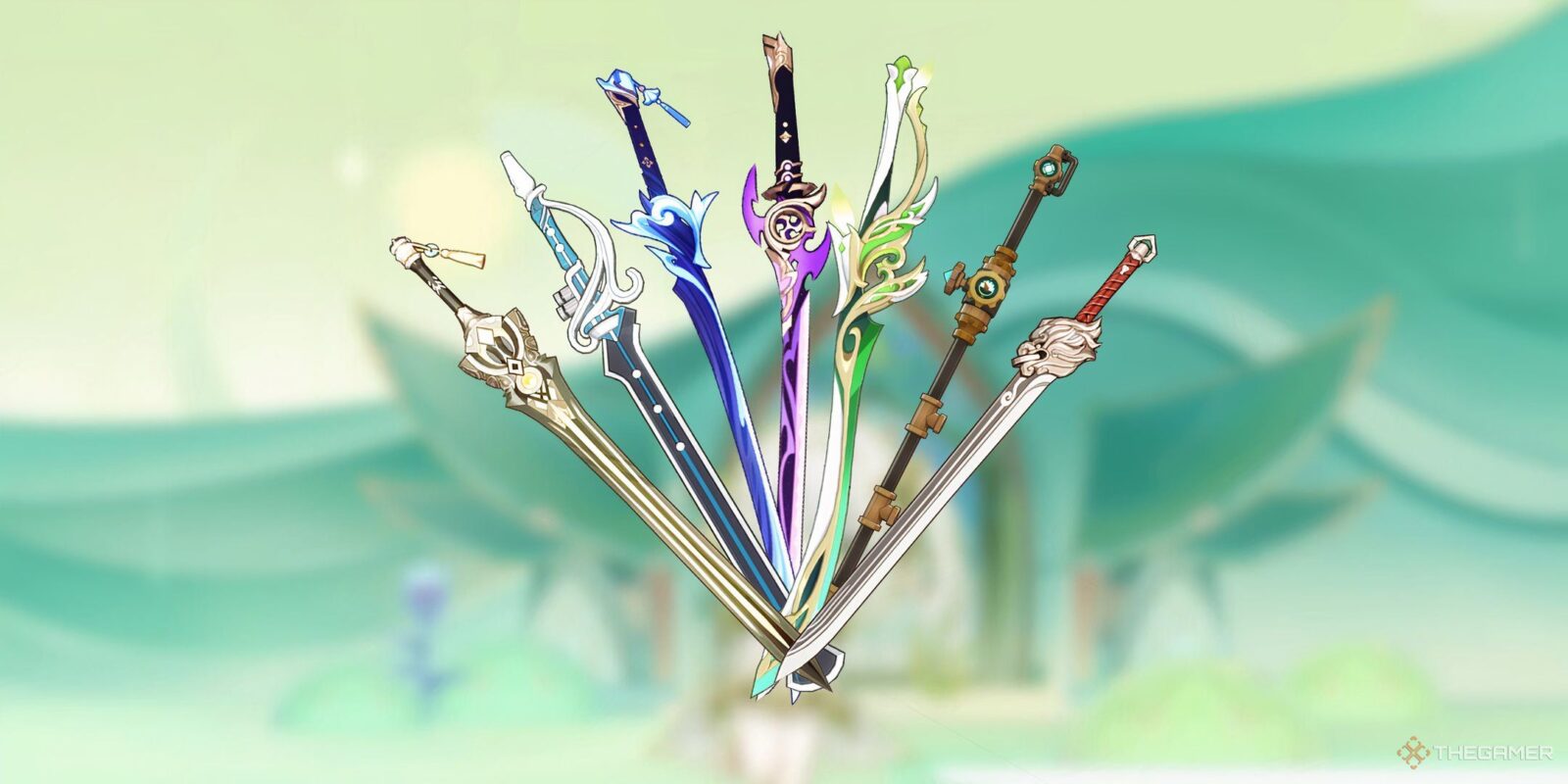All Swords In Genshin Impact