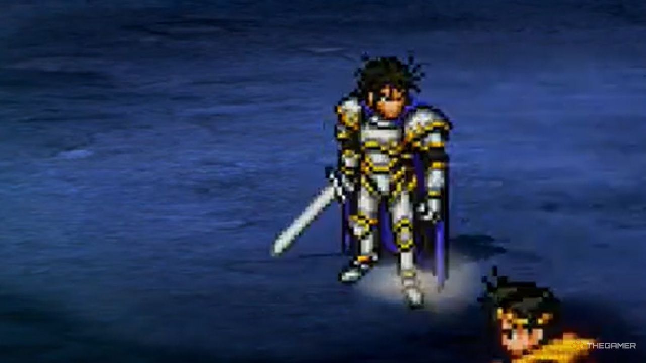 Luca Blight as he appears in his boss fight in Suikoden 2 HD Remaster.