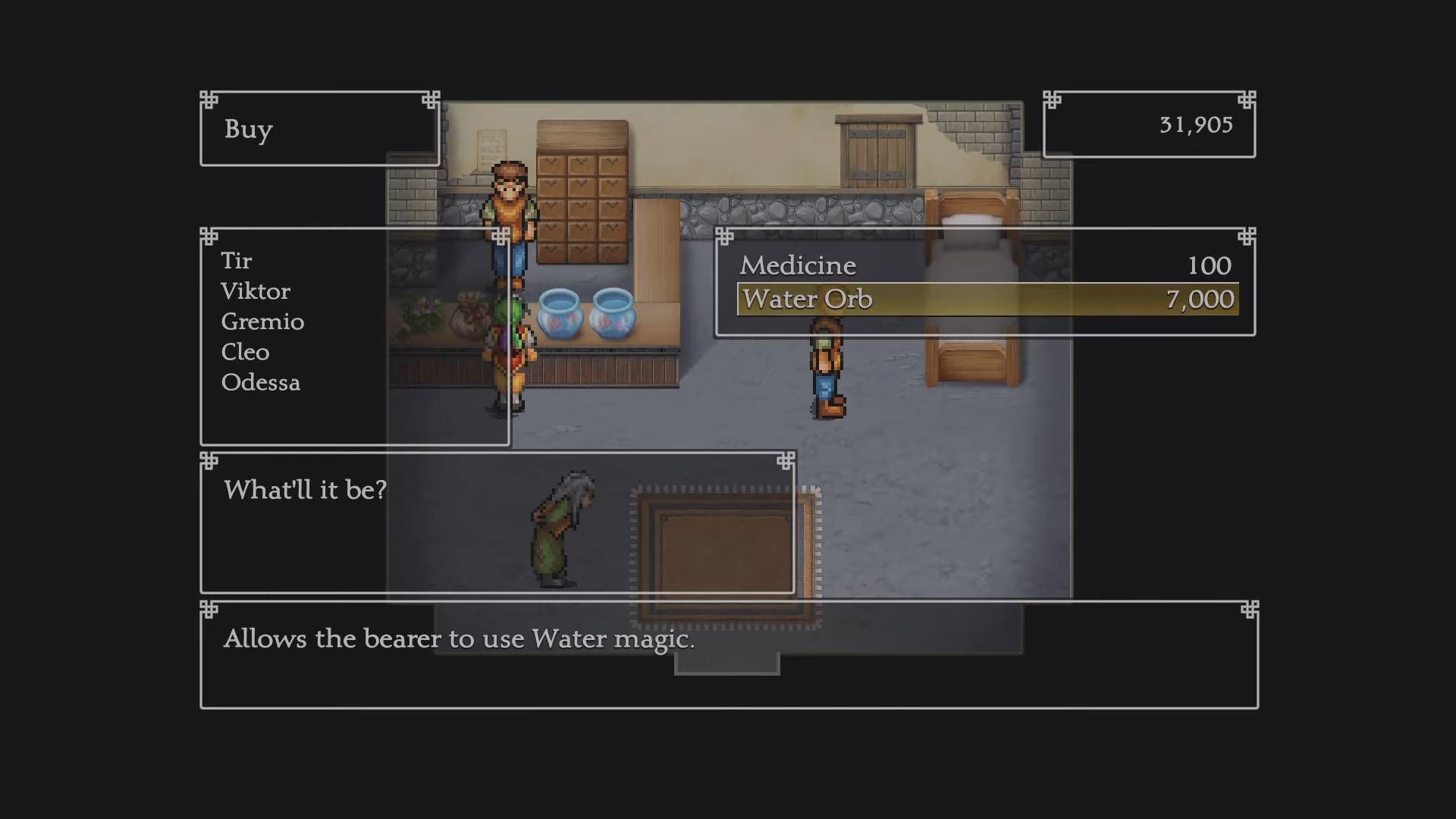 Suikoden 1 HD_Water Orb