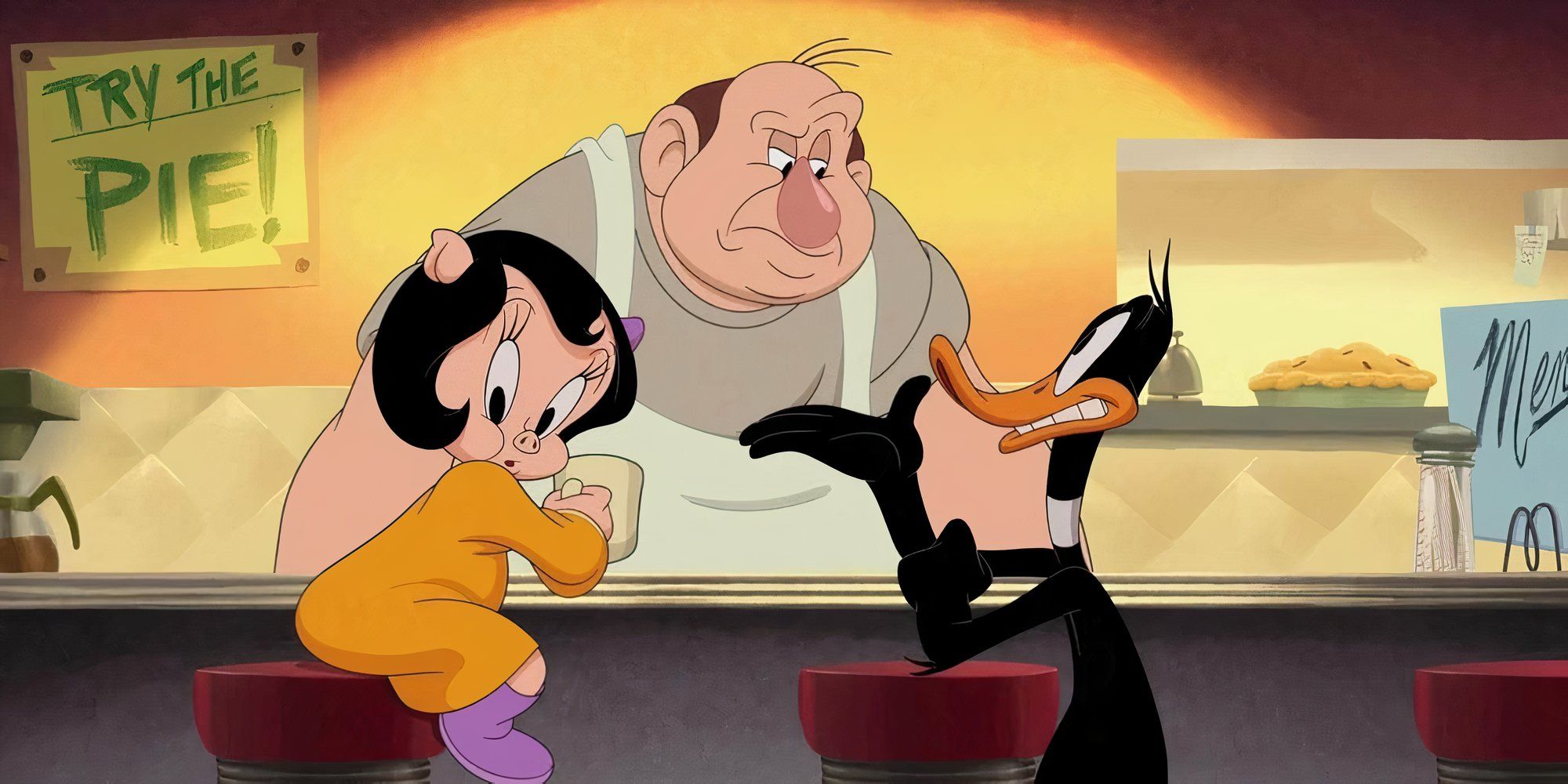 A Diner scene in The Day the Earth Blew Up A Looney Tunes Movie