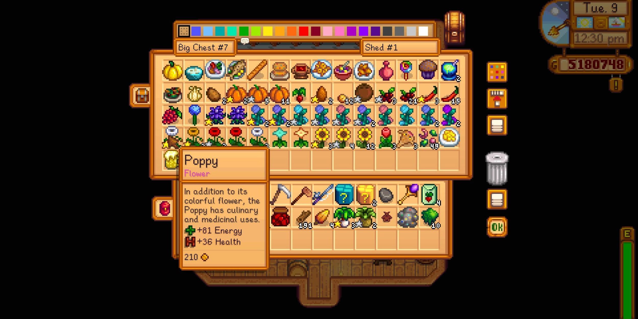 Poppy Stardew Valley