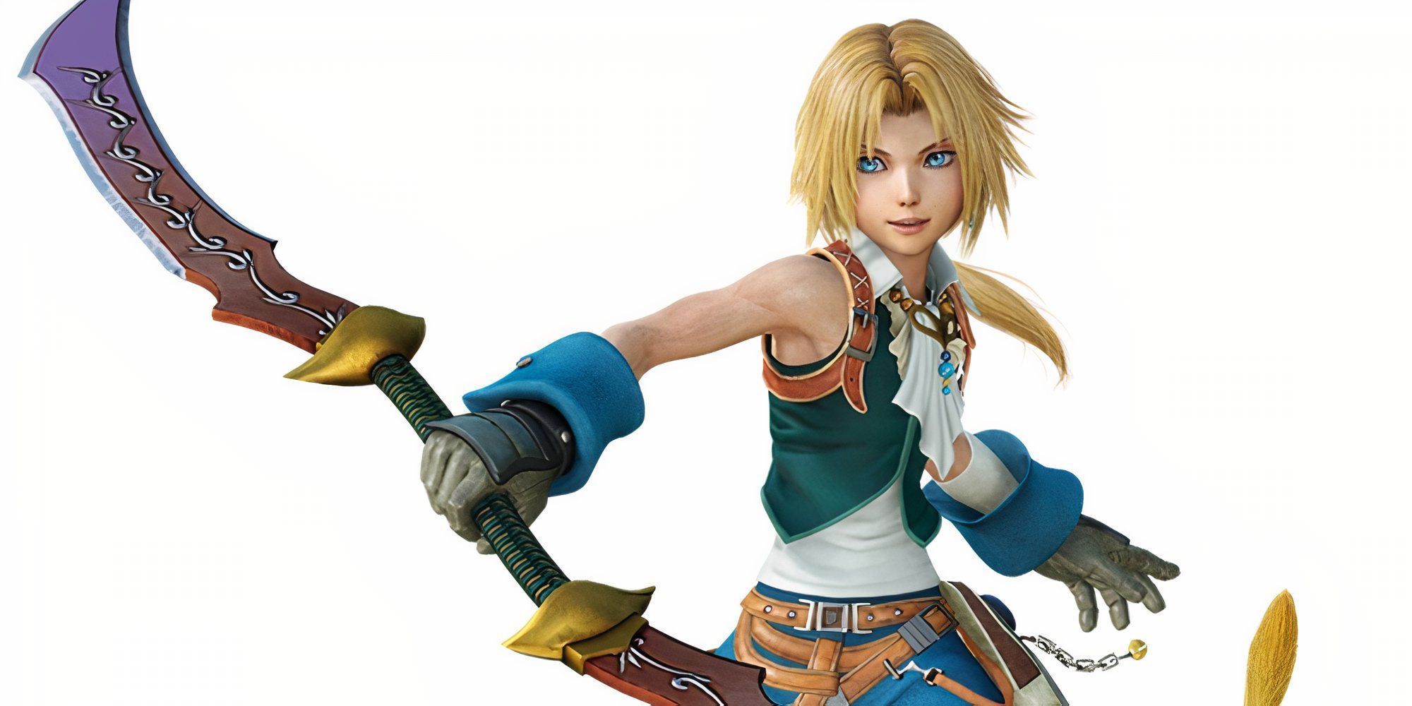 Zidane with The Ogre thief sword in Dissidia Final Fantasy NT