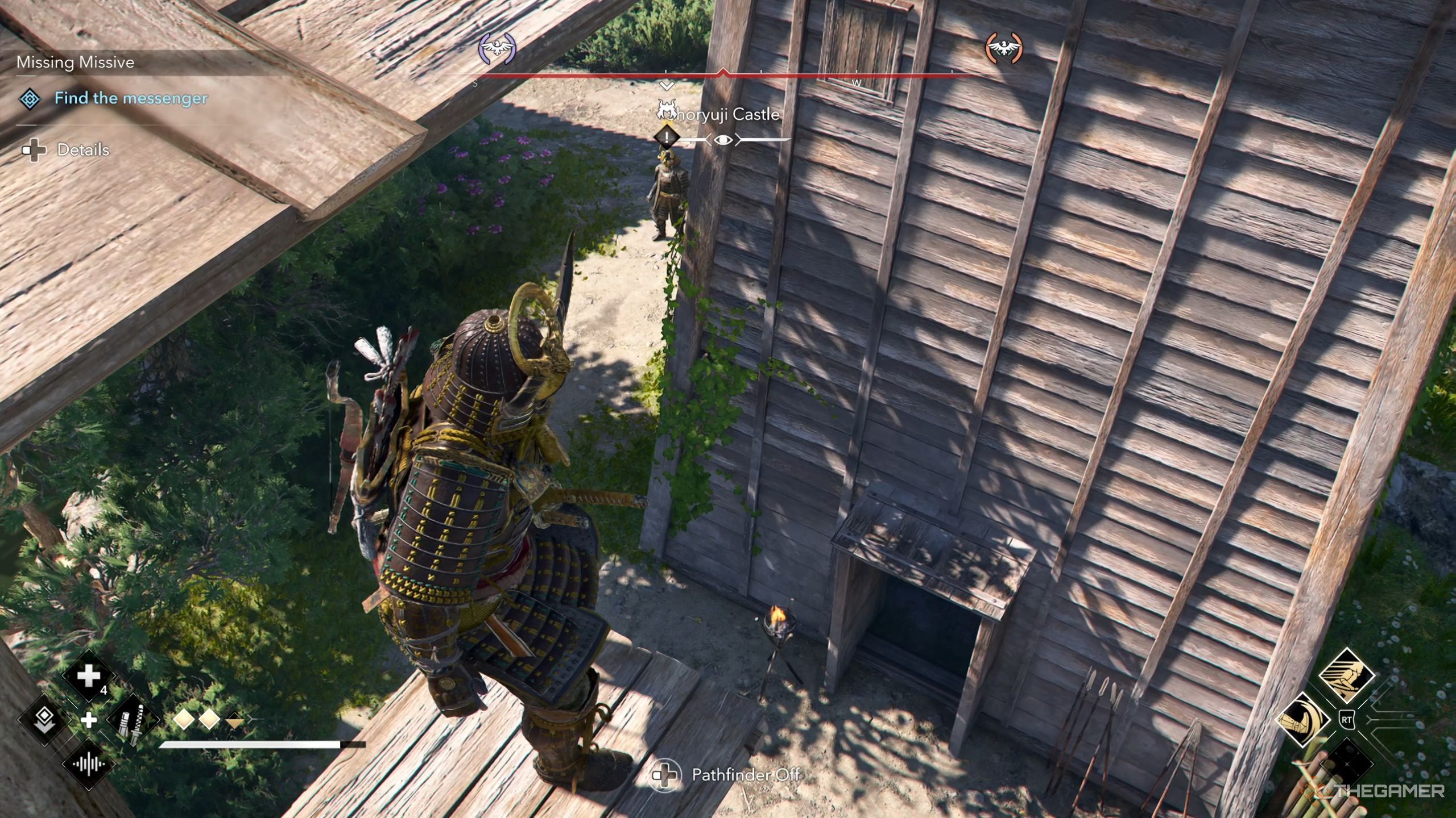 Assassin's Creed Shadows first Daisho location in Shoryuji Castle.