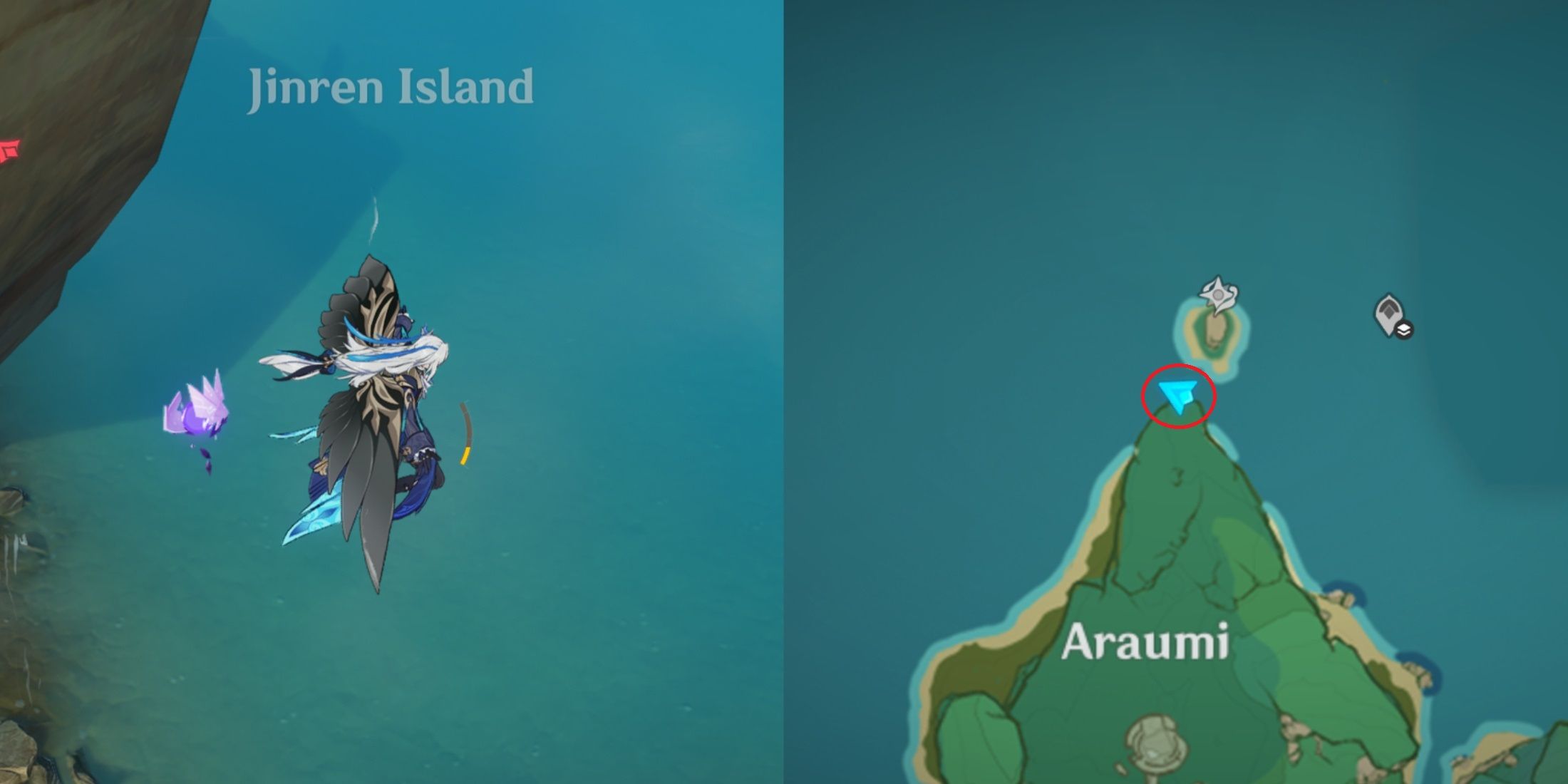 Narukami Island Electroculus Location 31