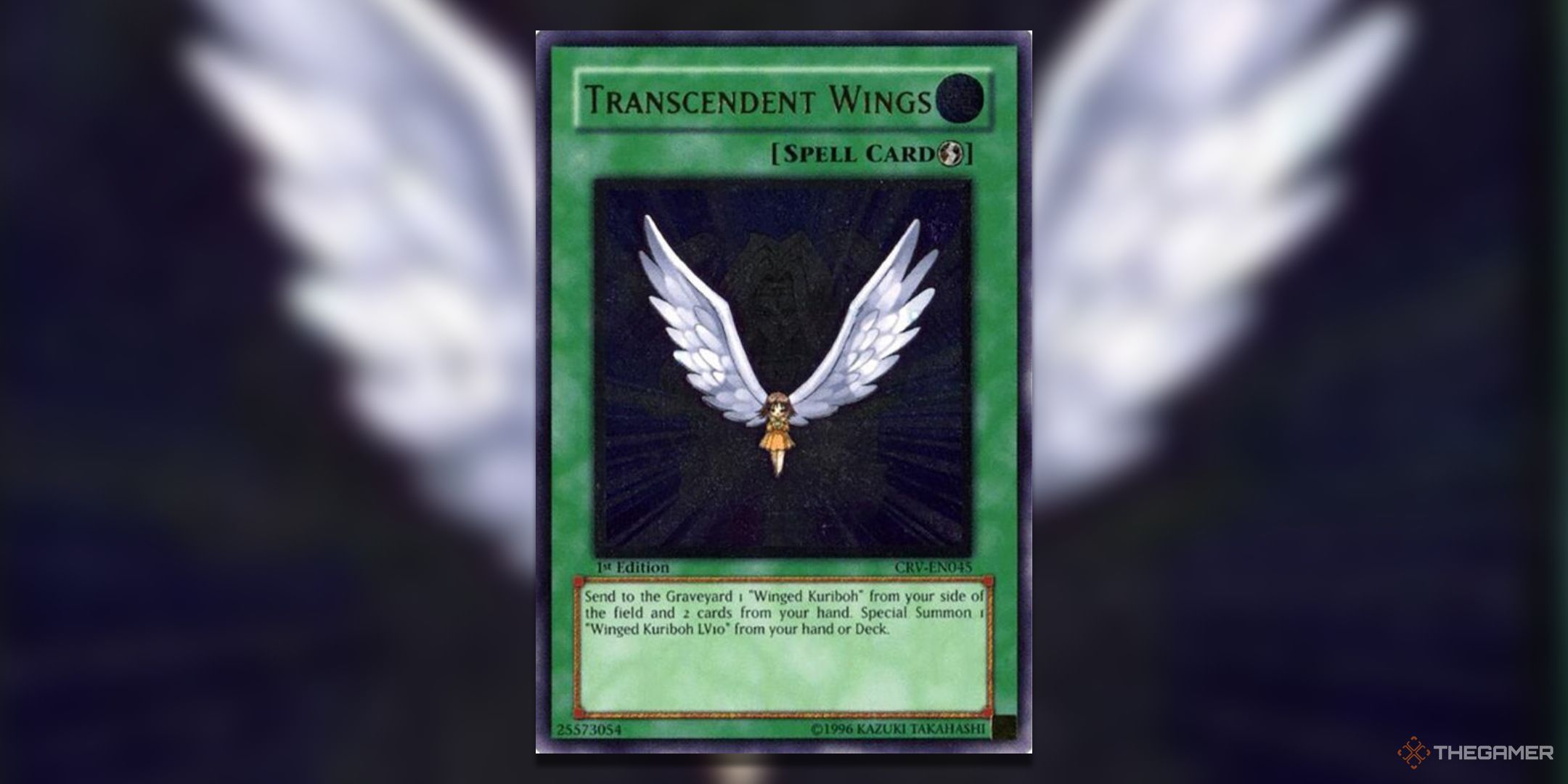 Ultimate Rare Transcendent Wings from Cybernetic Revolution Yu-Gi-Oh! TCG Card Art.