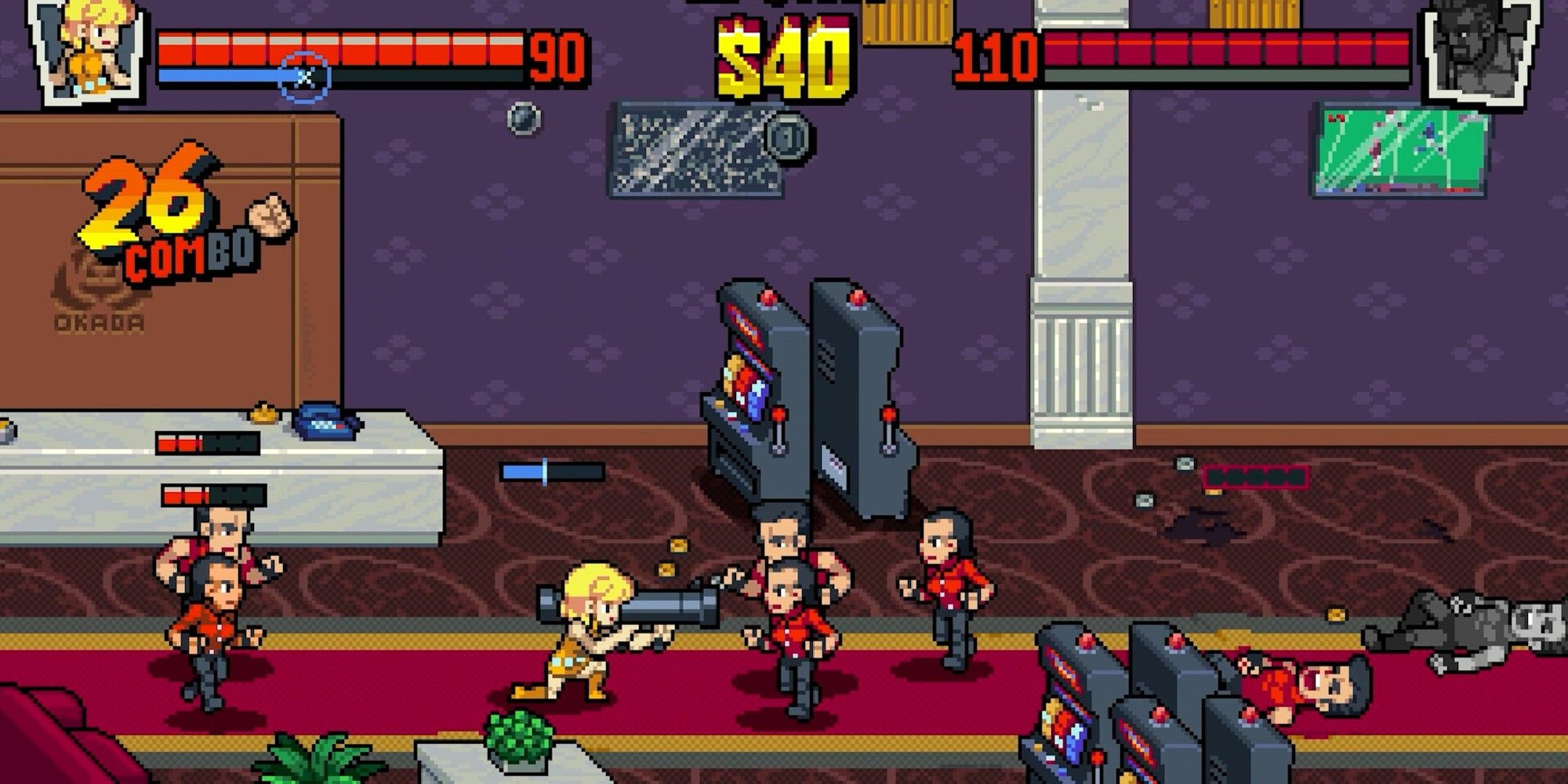 Beat Em Up Double Dragon Gaiden Rise of the Dragons-1