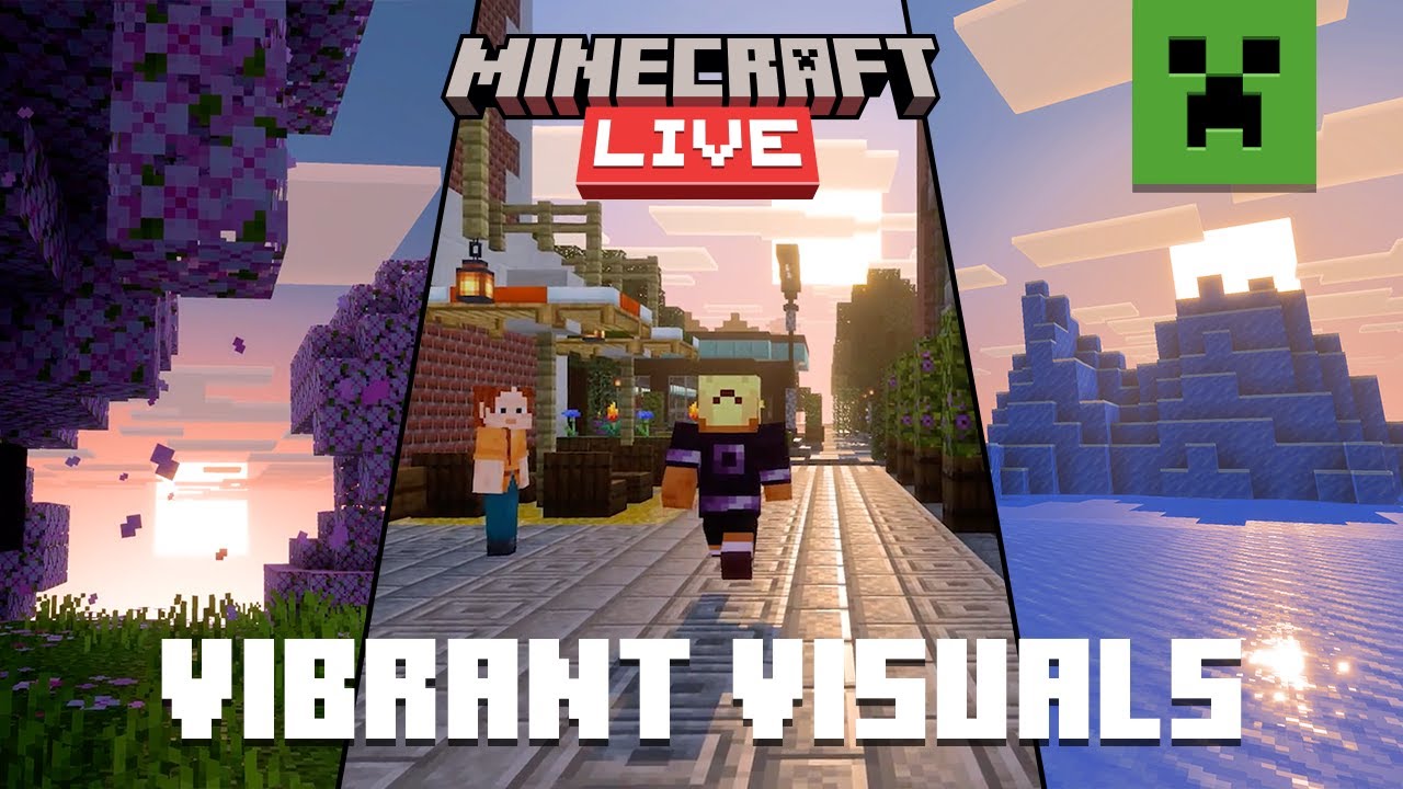 Minecraft LIVE – March 2025: VIBRANT VISUALS - YouTube