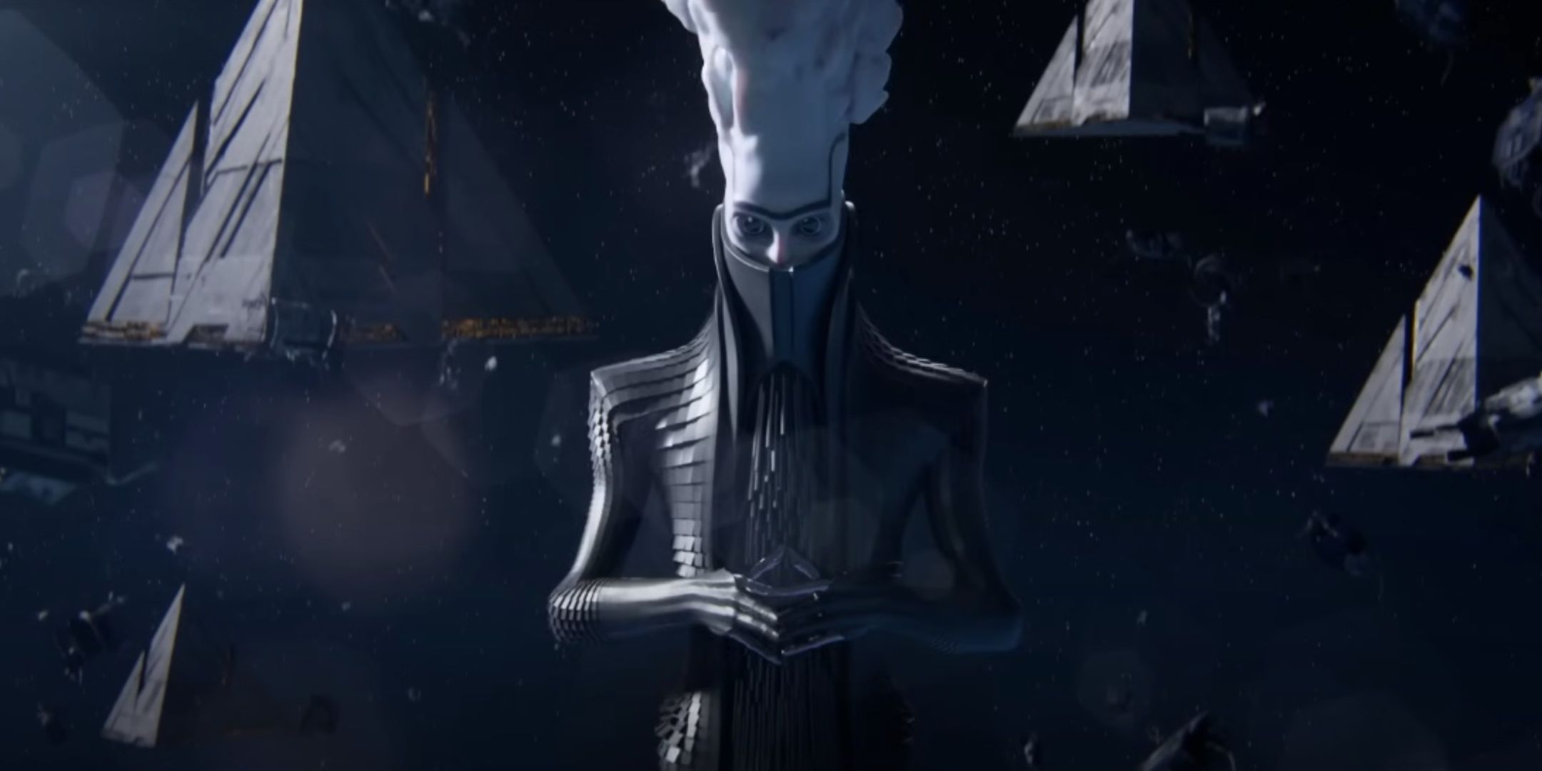 The Witness seen in a cinematic cutscene.