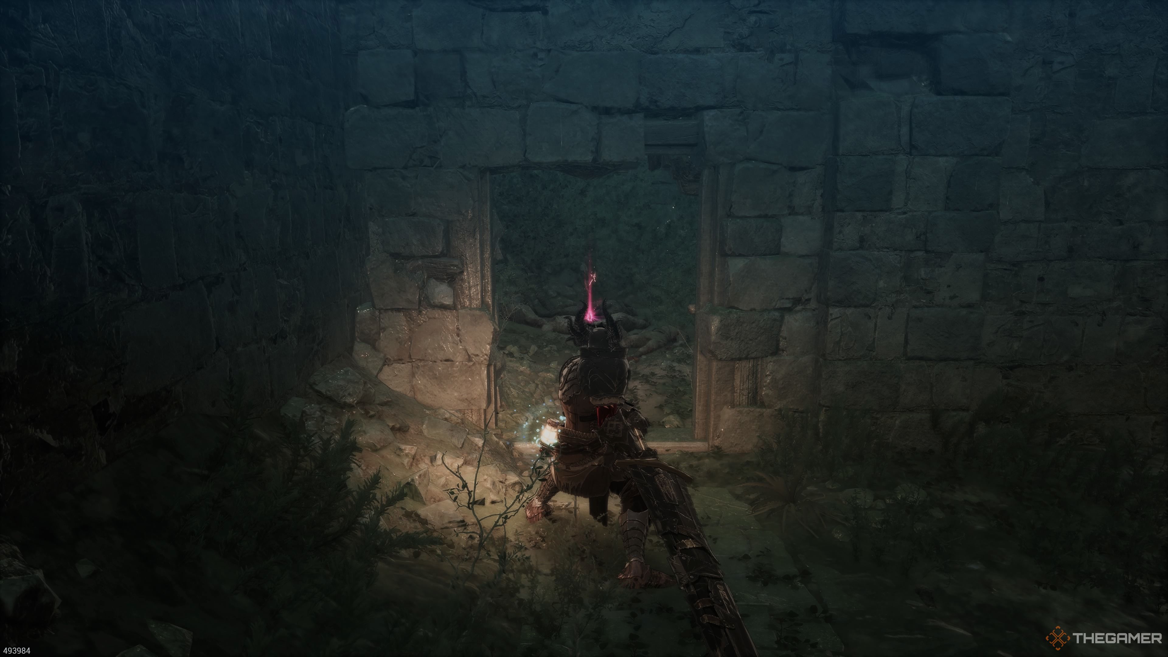 The Ring of Sealed Water in the Submerged Village area in the Witch's Castle stage in The First Berserker Khazan.