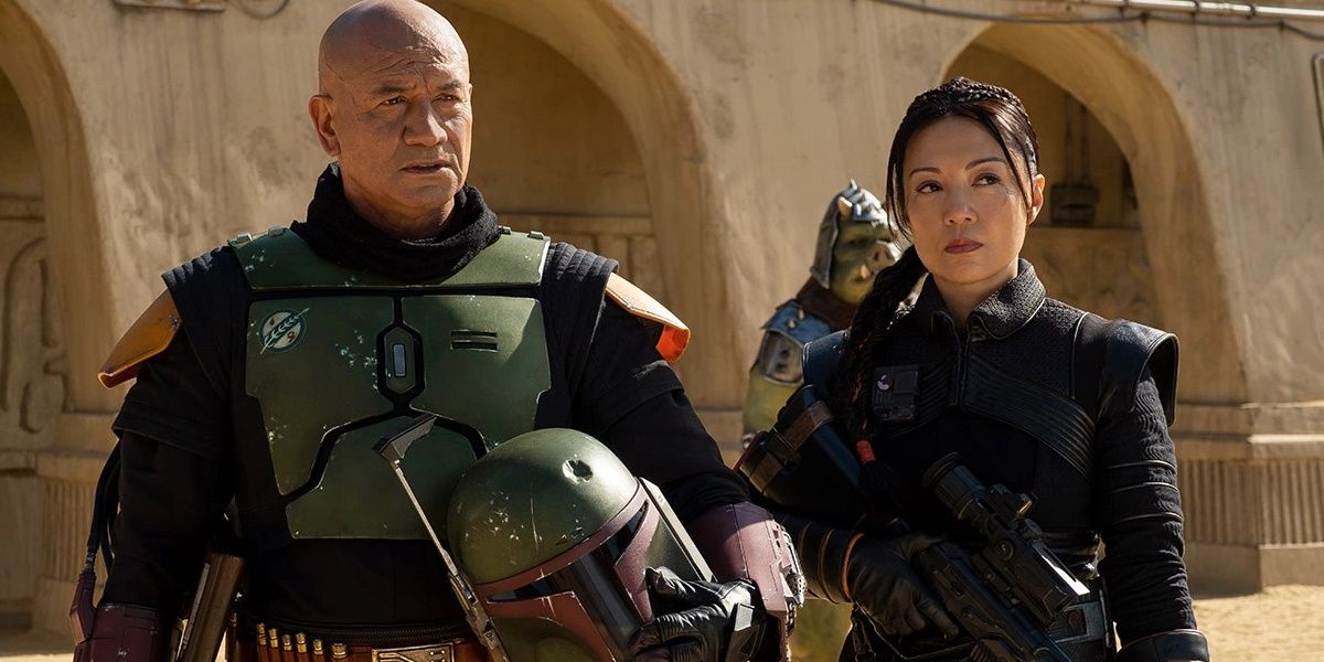 Boba and Fennec Shand in the Book of Boba Fett.