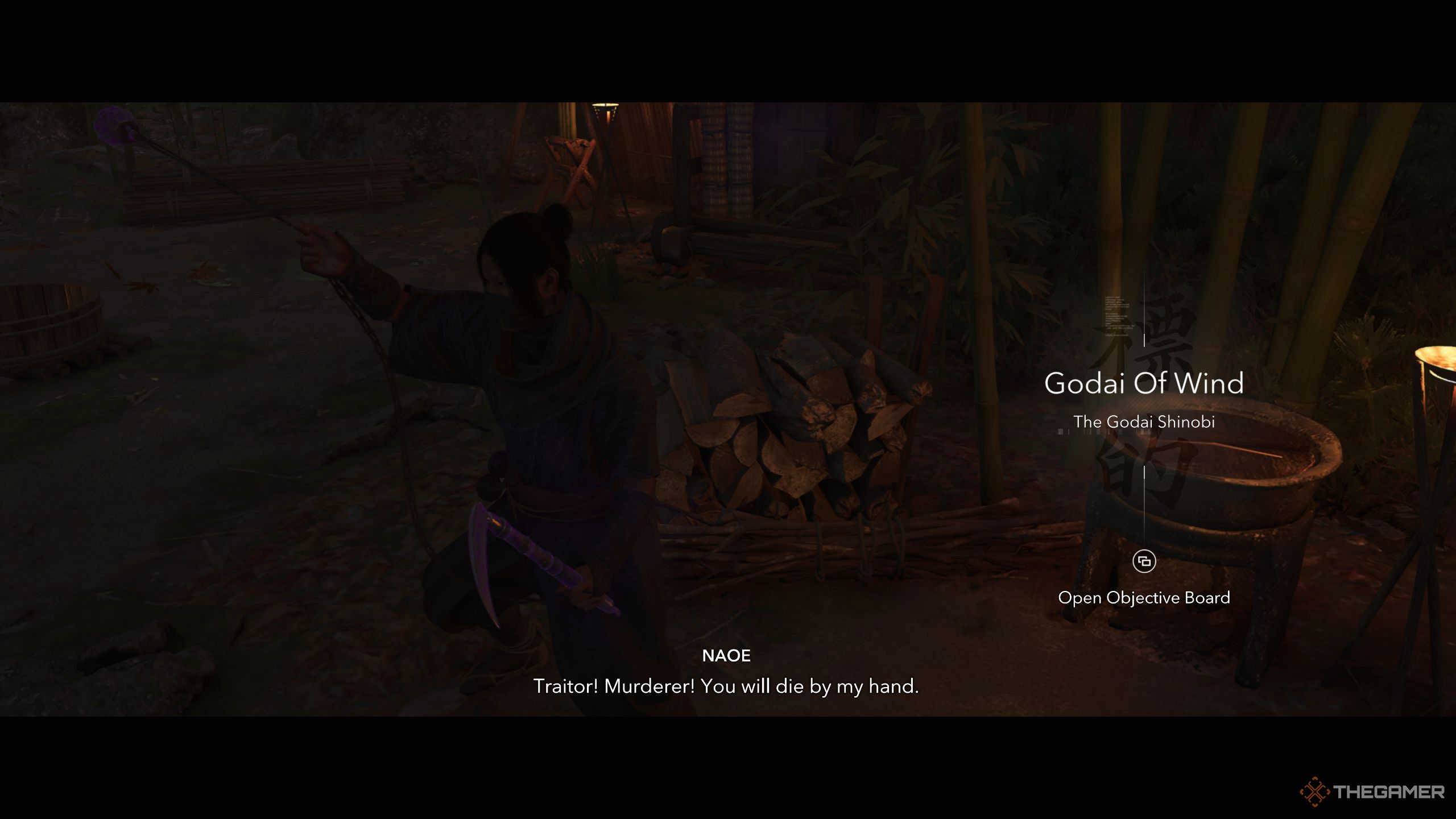 Godai of Wind prompt in AC Shadows.