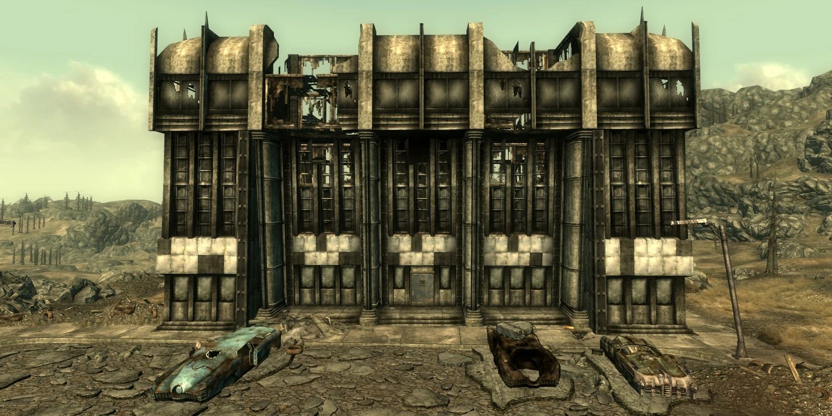 Fallout 3: The haunted dunwhich ruins.