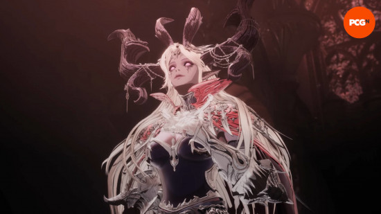 Princess Ilyna is an elegant woman corrupted by chaotic powers and is the 13th The First Berserker Khazan bosses