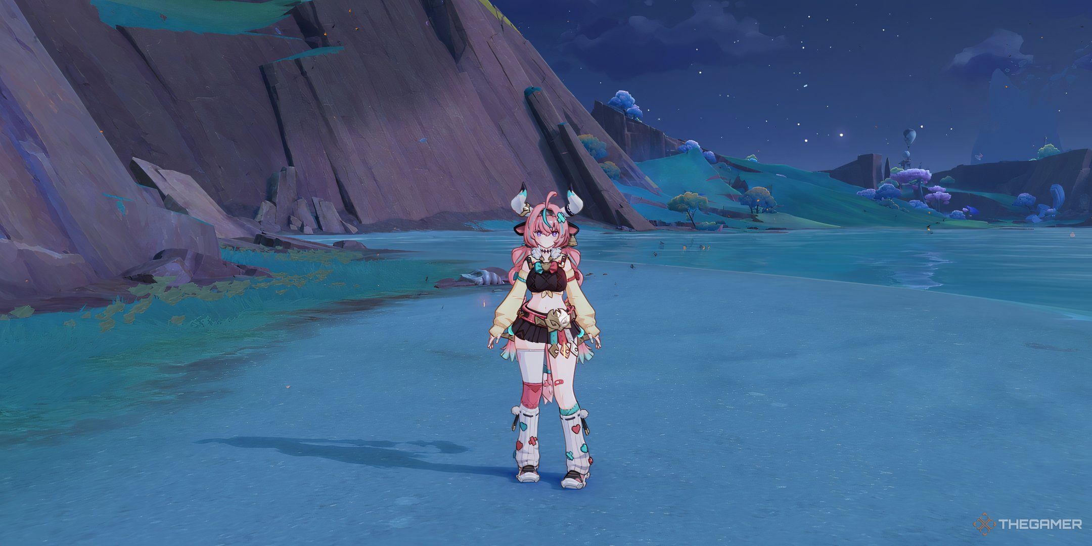 Varesa in her trial mode in Genshin Impact.