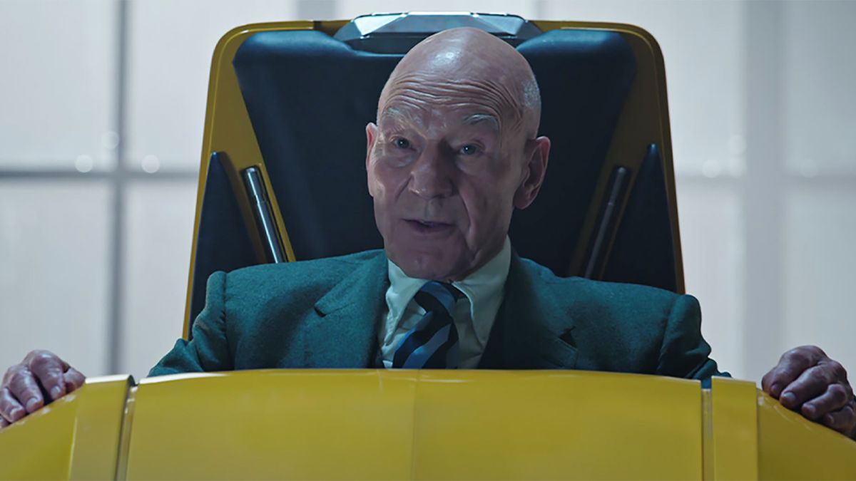 Patrick Stewart as Professor X in Doctor Strange in the Multiverse of Madness