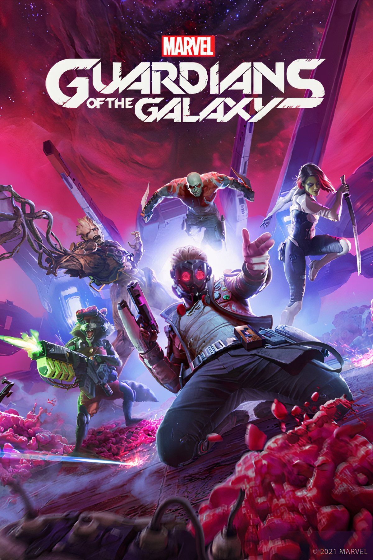 Guardians of the Galaxy Tag Page Cover Art