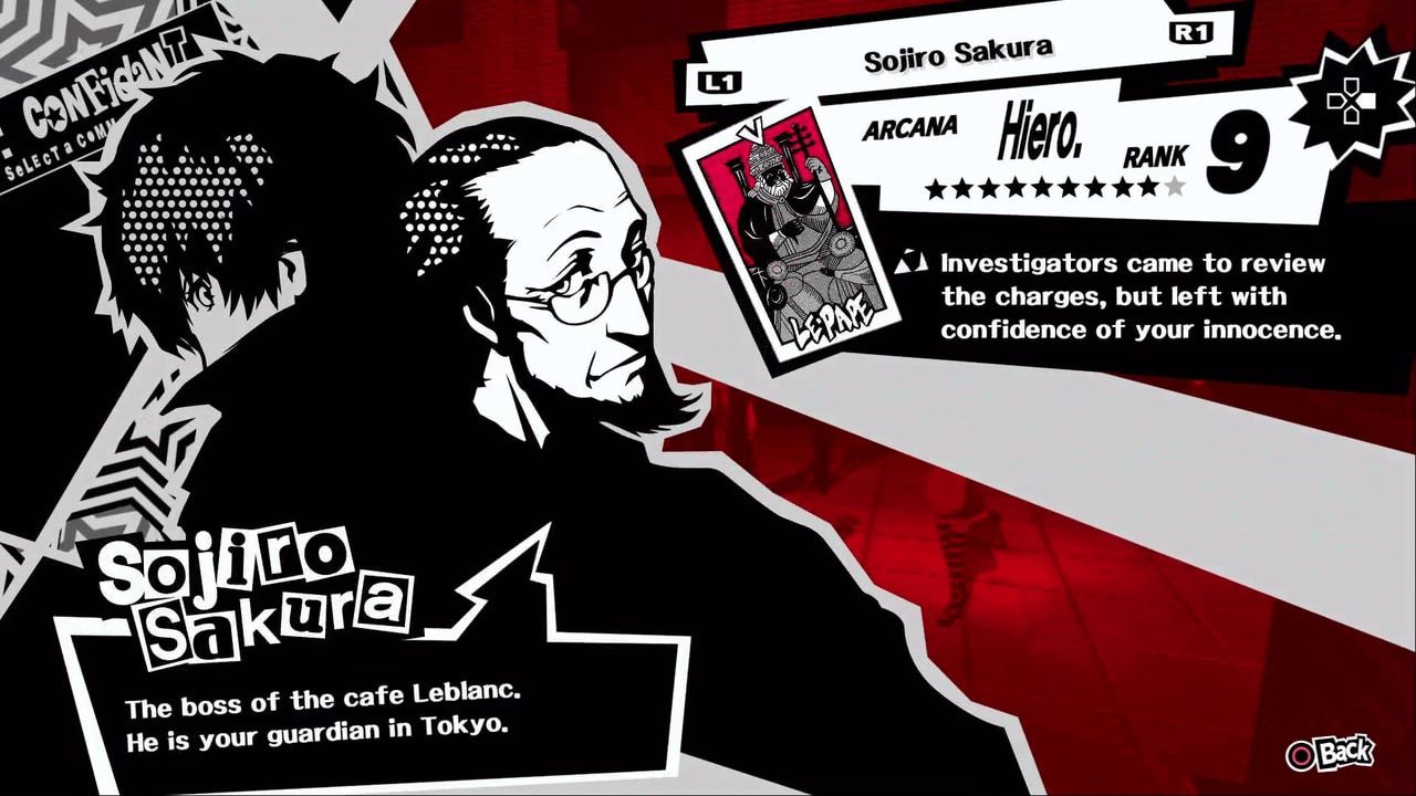 persona 5 sojiro confidant