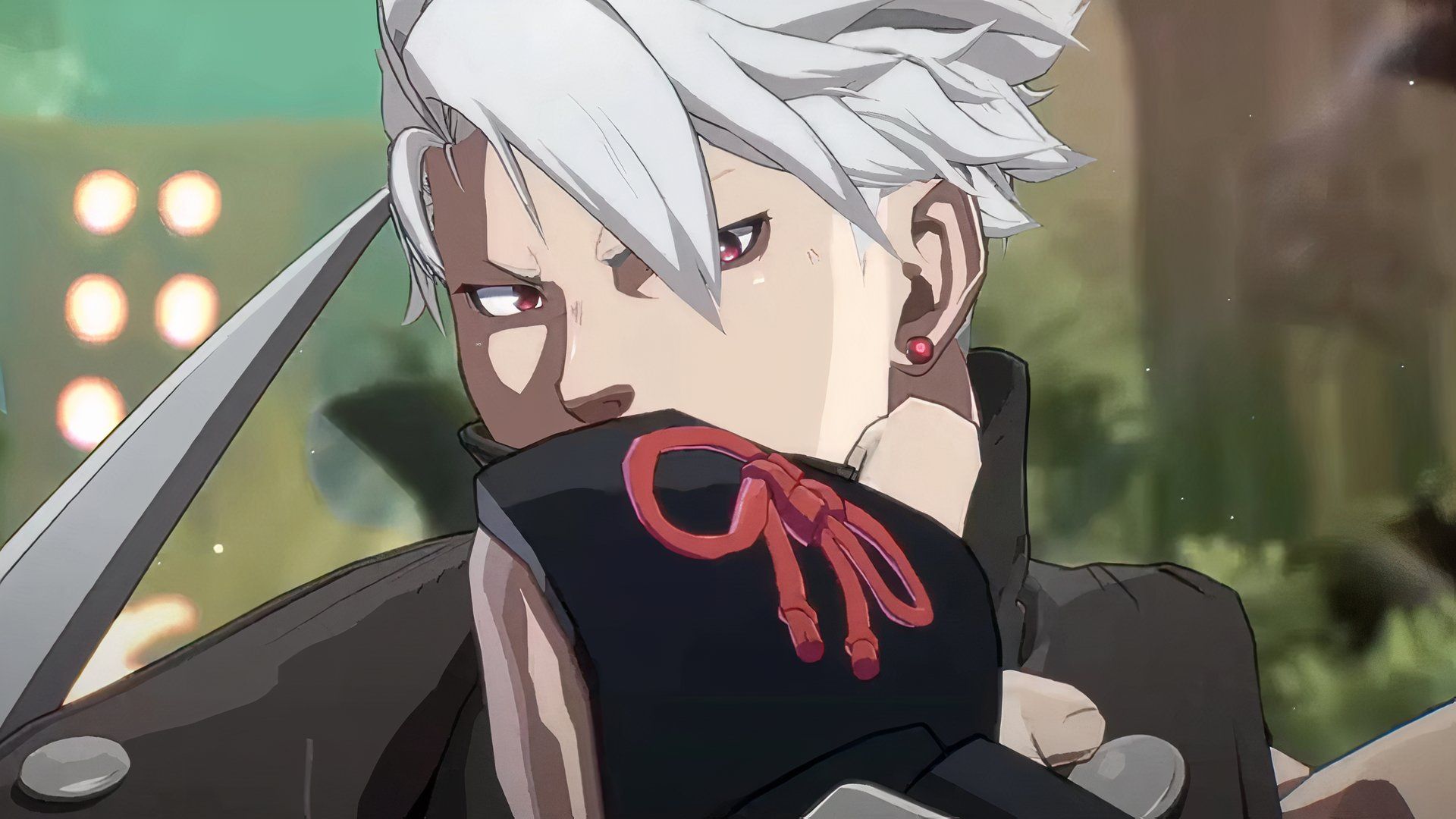 Chipp Zanuff as he appears in Guilty Gear Strive.
