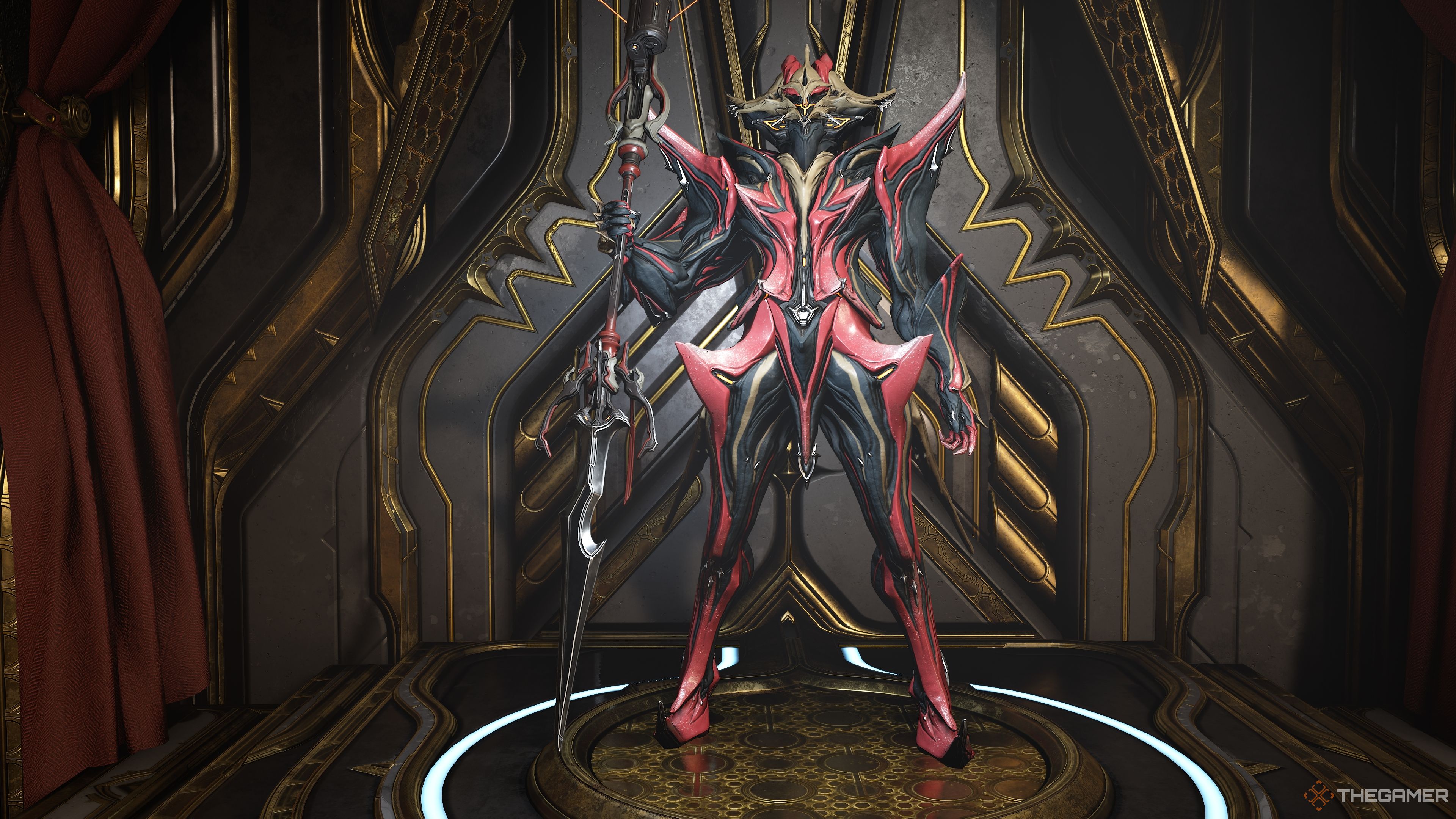 Warframe Temple In Arsenal Menu