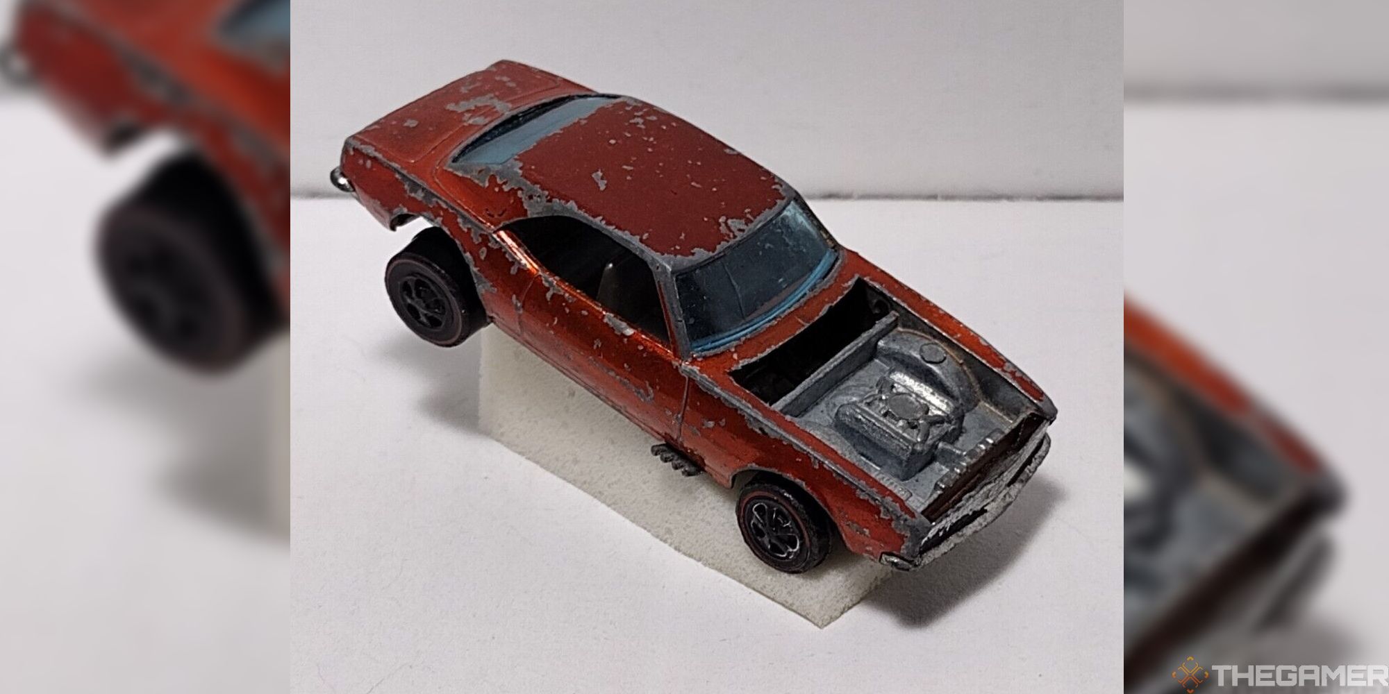 Image of the 1968 Brown Custom Camaro Hot Wheels.