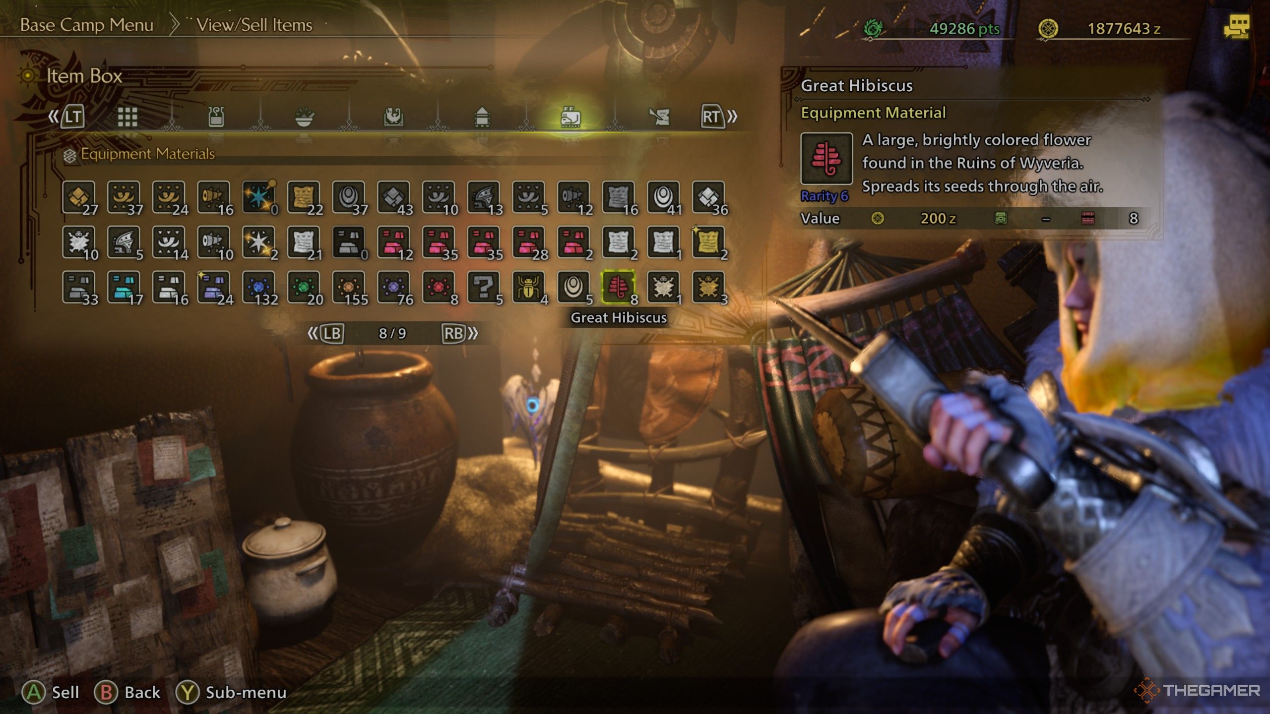 Monster hunter wilds great hibiscus item