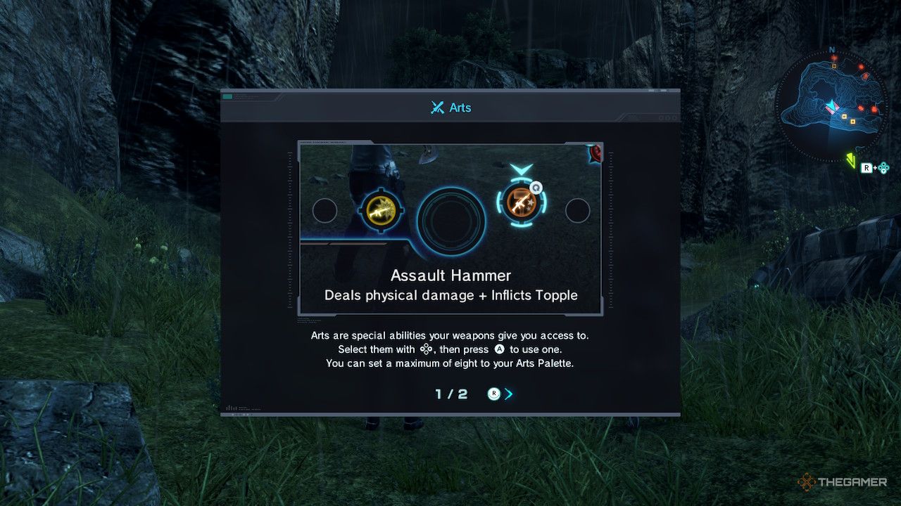 A description of arts in xenoblade chronicles x definitive edition.
