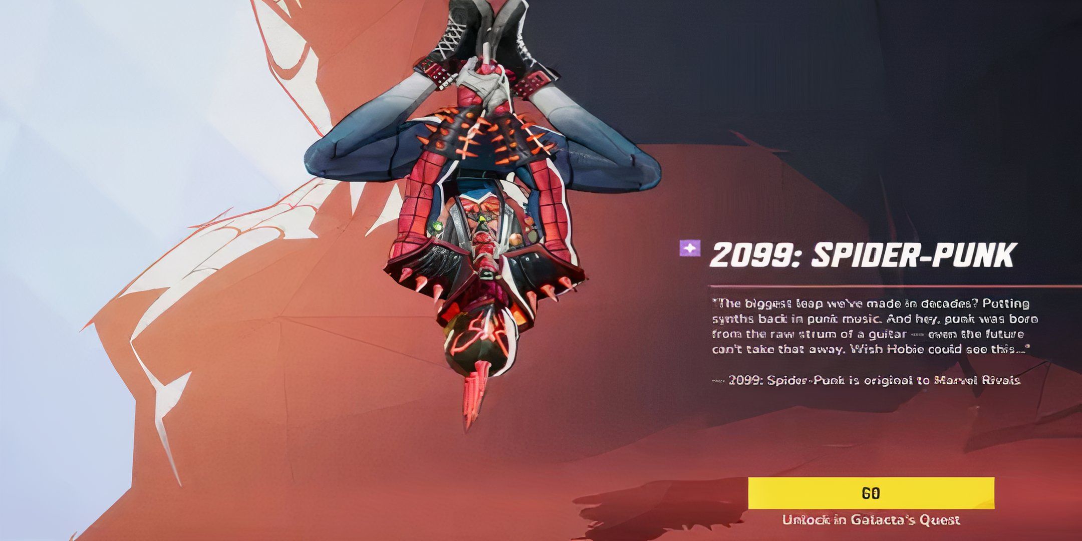 The 2099 Spider-Punk skin in Marvel Rivals.