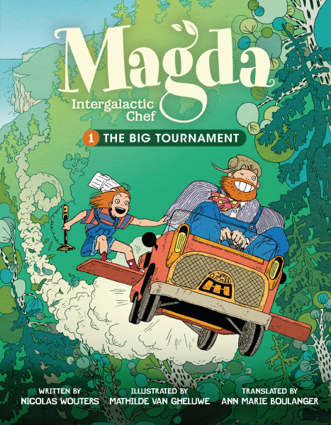 The cover for Magda, Intergalactic Chef Book 1.