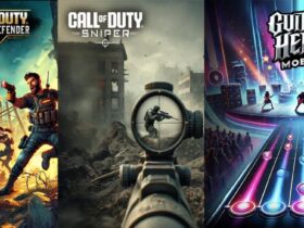 Activision Advertising Fake Call of Duty and Guitar Hero Games with AI Images