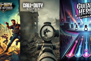 Activision Advertising Fake Call of Duty and Guitar Hero Games with AI Images