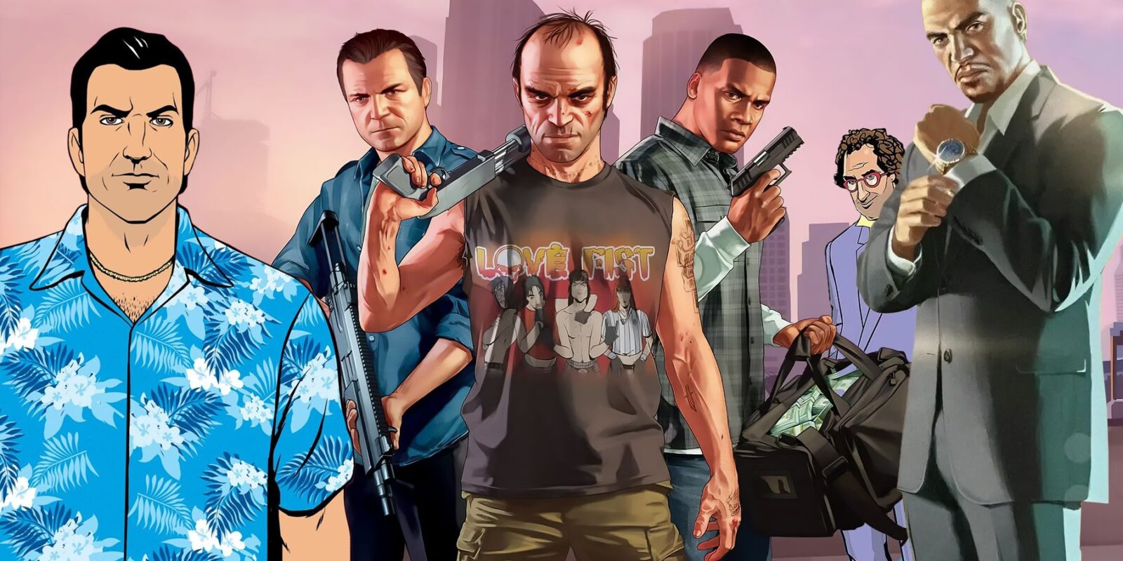 Ages Of The Main Characters In Grand Theft Auto