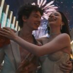 Mikey Madison and Mark Eidelstein in Anora
