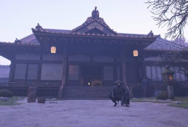 Assassin's Creed Shadows Naoe and Yasuke outside Hideout