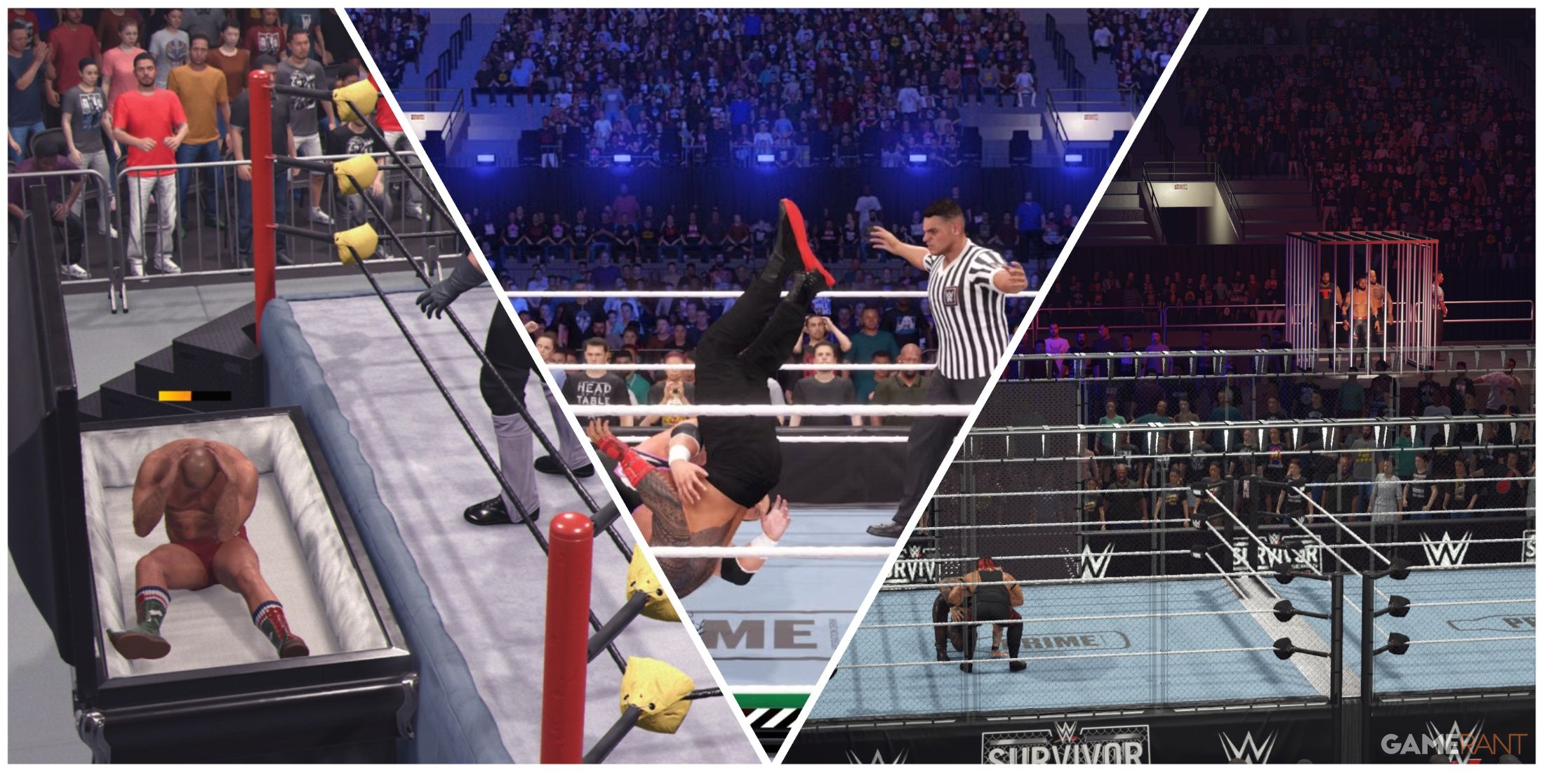 WWE 2K25 Casket Match, Special Guest Referee Match, Wargames Match