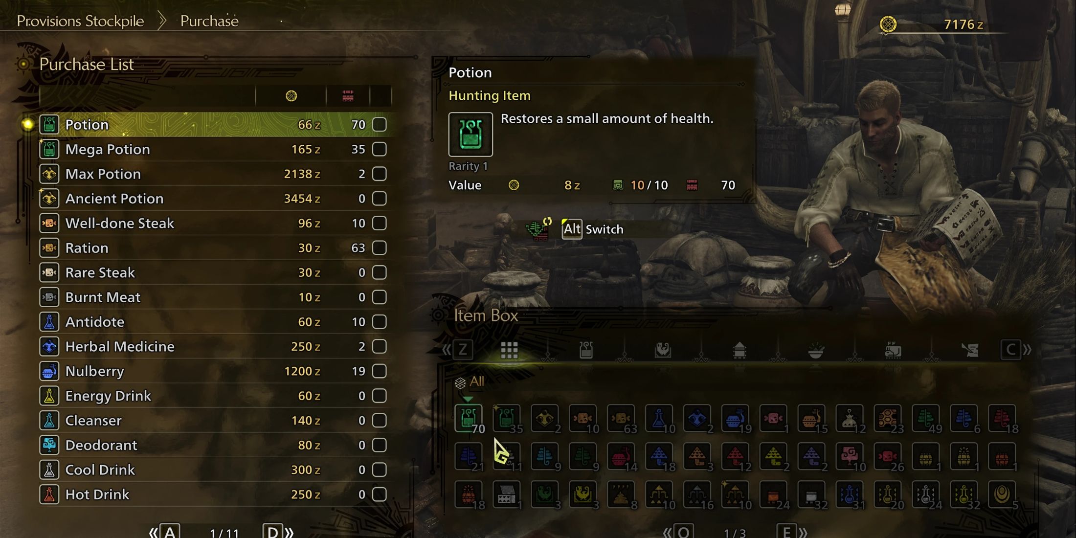 shop tweaks mod for monster hunter wilds