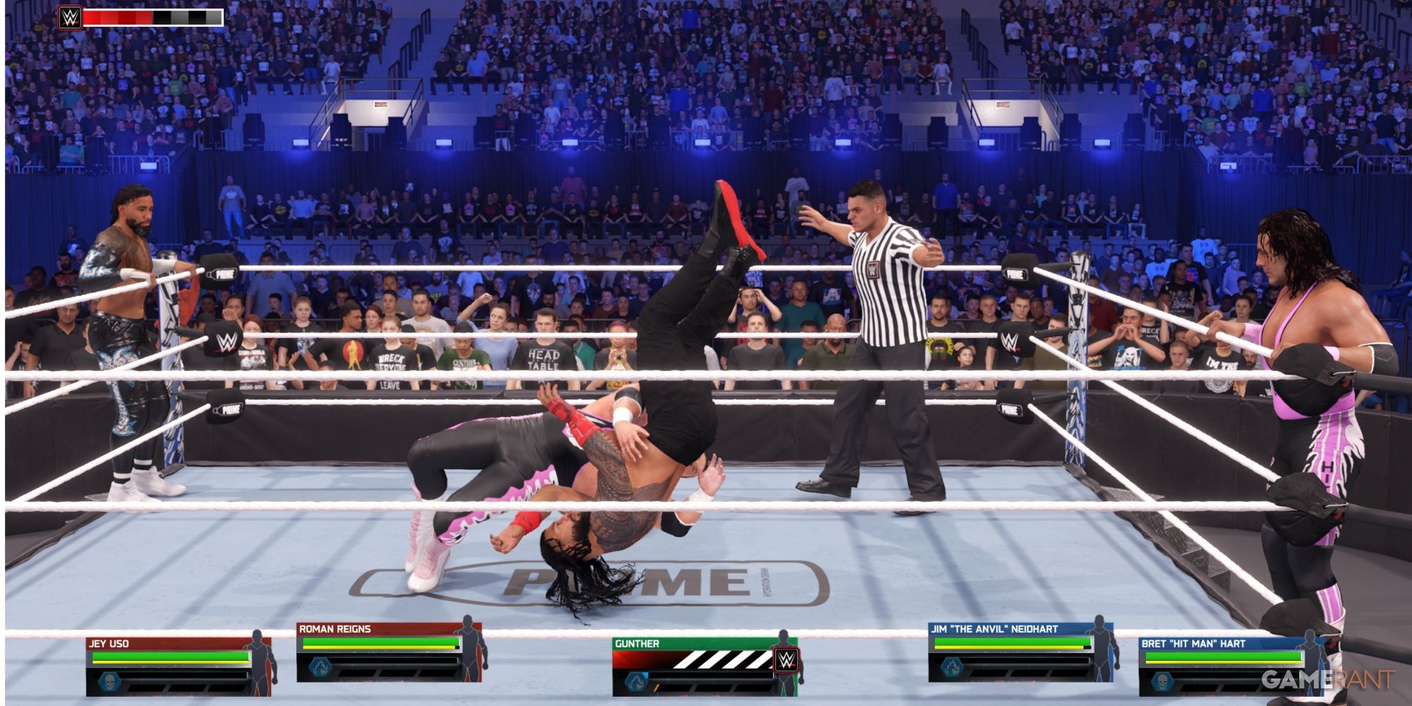 WWE 2K25 Special Guest Referee Tag Match
